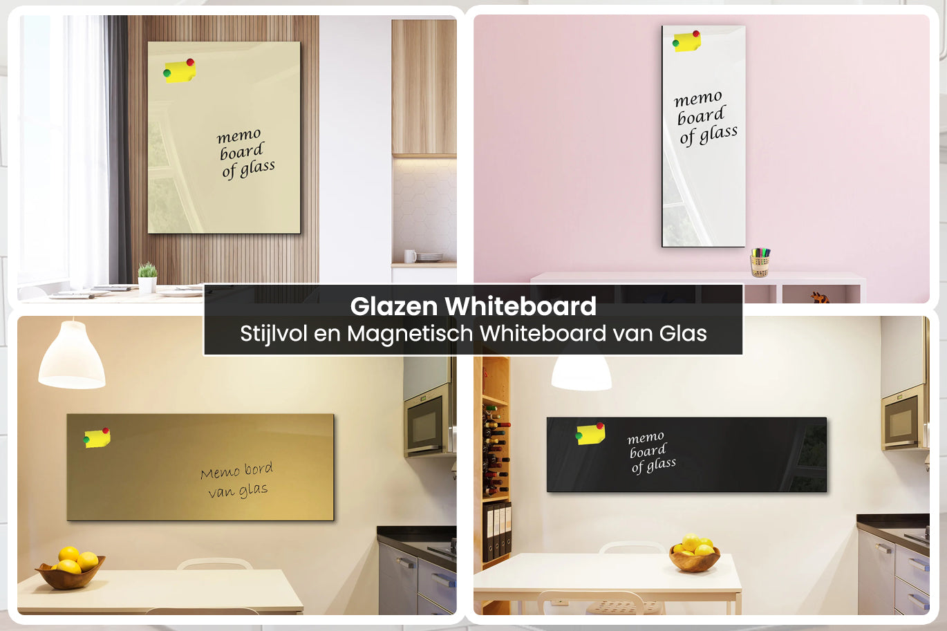 Glazen Whiteboard