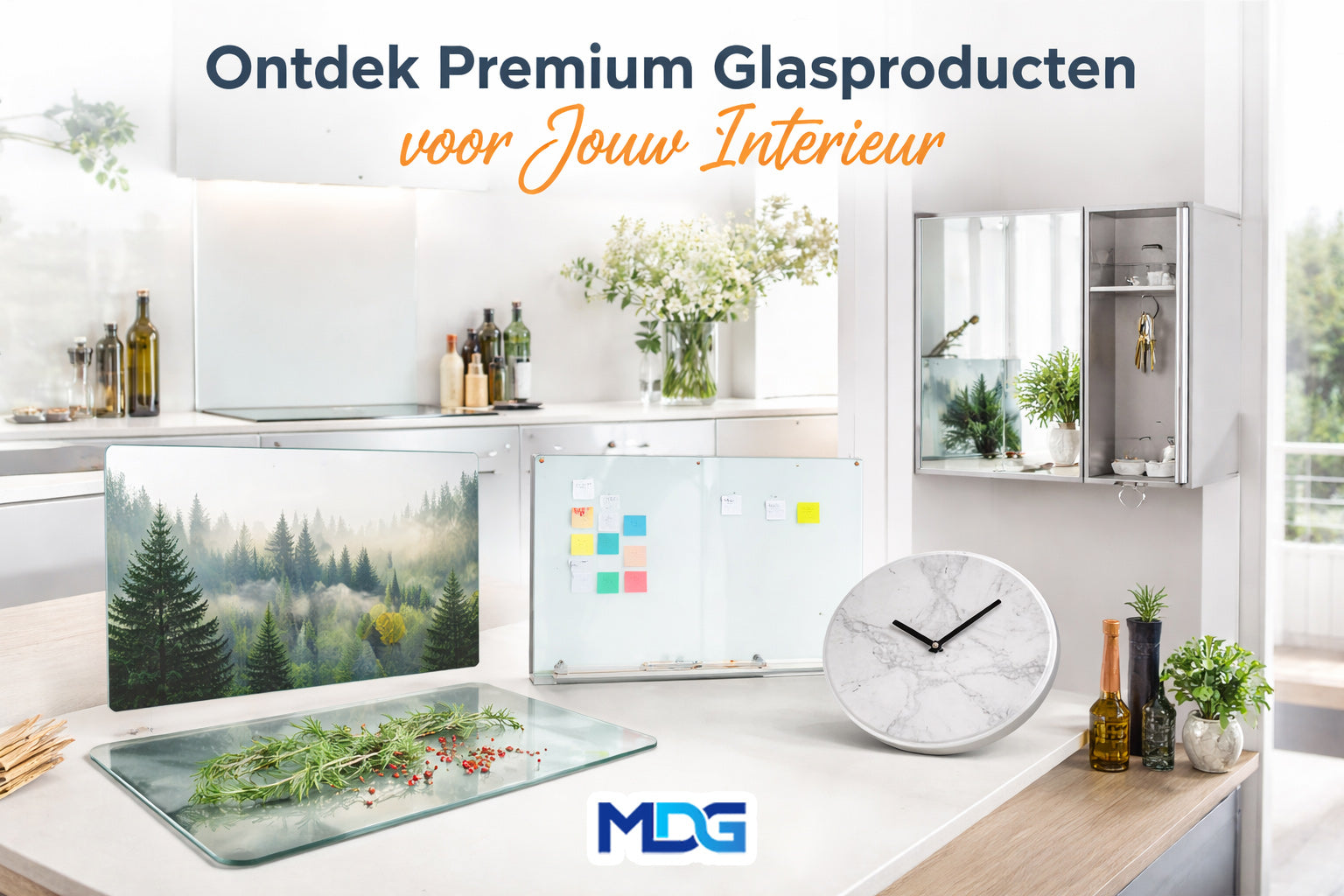 Welkom bij MyDesignGlas: Glas dat Design, Functionaliteit en Persoonlijkheid Samenbrengt