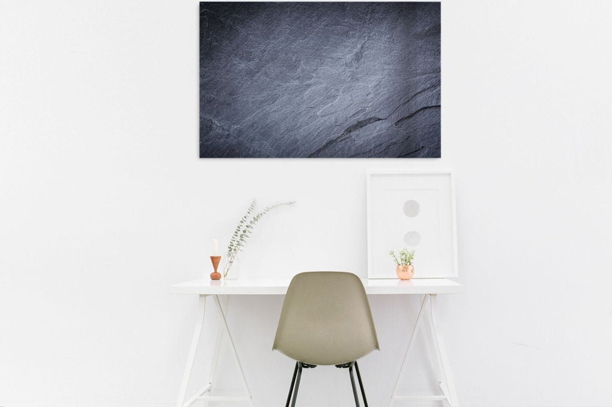 Mydesignglas  Whiteboard - Metaal - Magneetbord - Memobord - Leisteen - 60x40cm- Direct Leverbaar