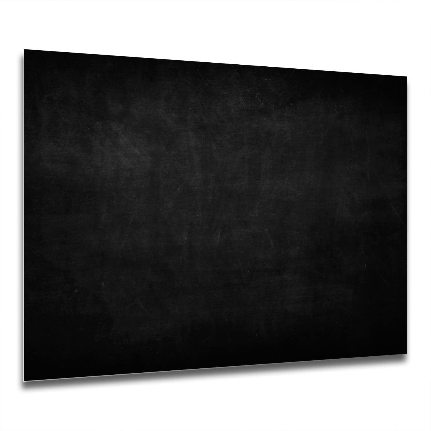 Eigen Afmeting - Spatscherm Keuken - Hittebestendig gehard glas - Zwart Schoolbord