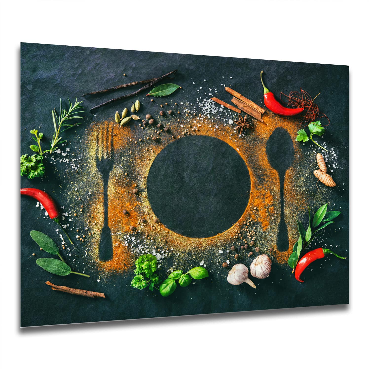 Eigen Afmeting - Spatscherm Keuken - Hittebestendig gehard glas - De Kunst van Koken