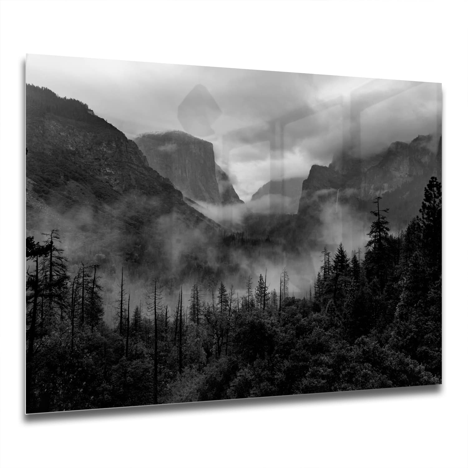 Eigen Afmeting - Spatscherm Keuken - Hittebestendig gehard glas - Yosemite National Park