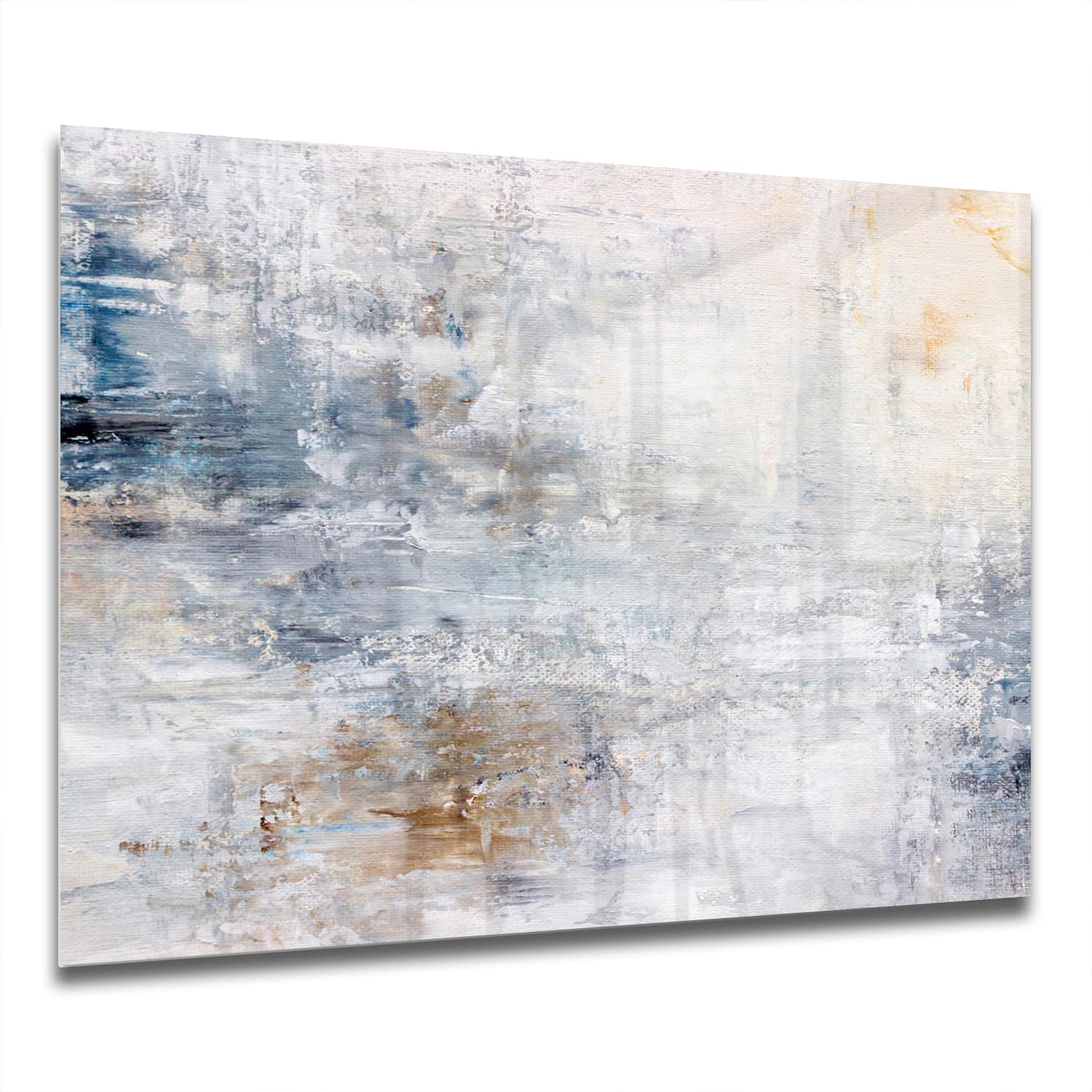 Eigen Afmeting - Spatscherm Keuken - Hittebestendig gehard glas - Acrylschilderij op Canvas