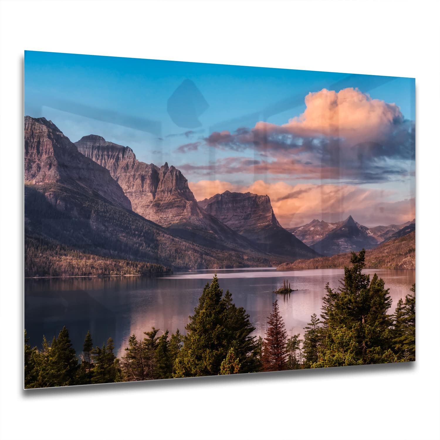 Eigen Afmeting - Spatscherm Keuken - Hittebestendig gehard glas - Meer bij Rocky Mountains