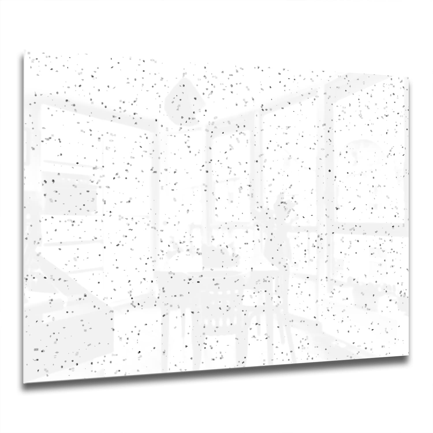 Eigen Afmeting - Spatscherm Keuken - Hittebestendig gehard glas - Sempre Terrazzo