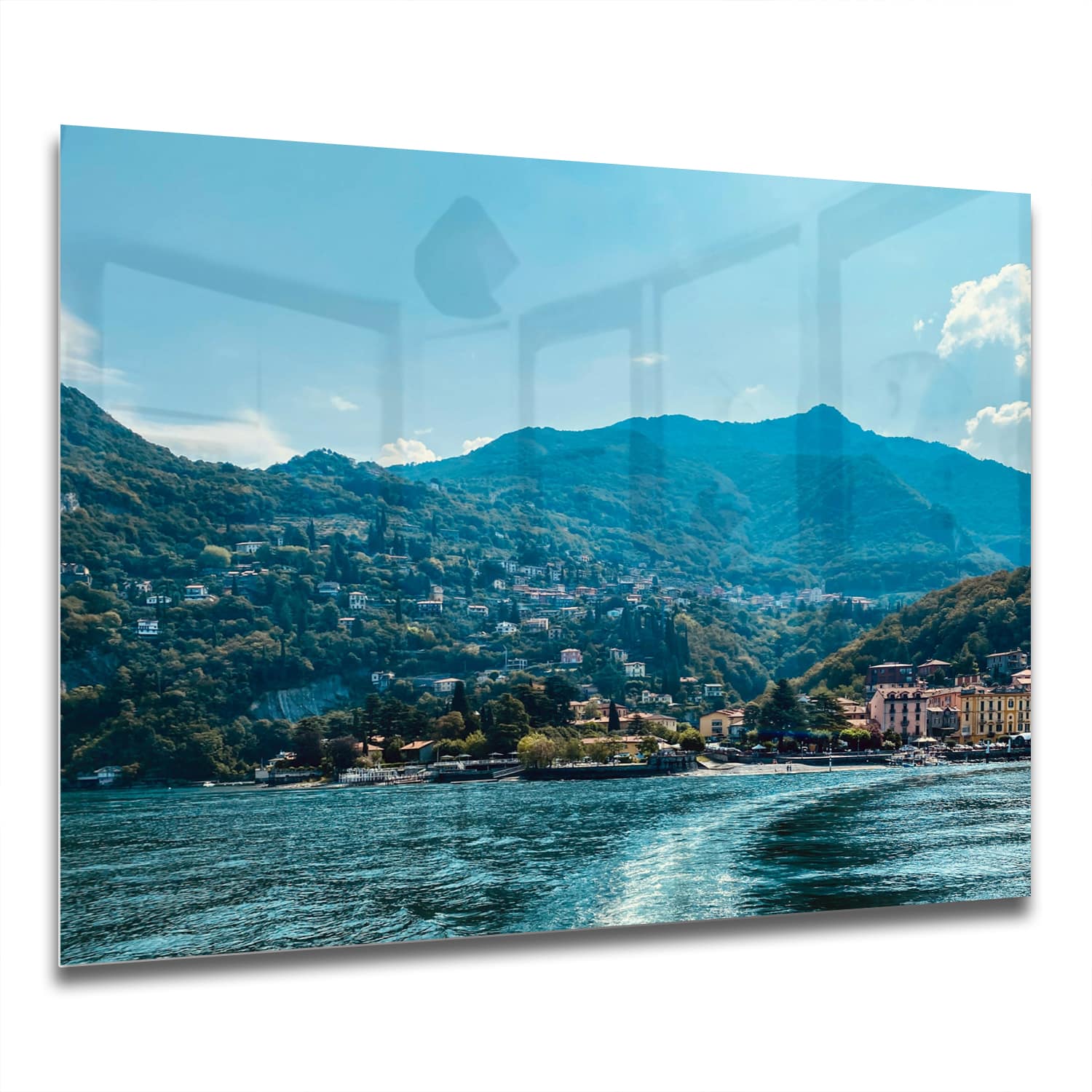 Eigen Afmeting - Spatscherm Keuken - Hittebestendig gehard glas - Varenna in ItaliÃƒ ƒ «