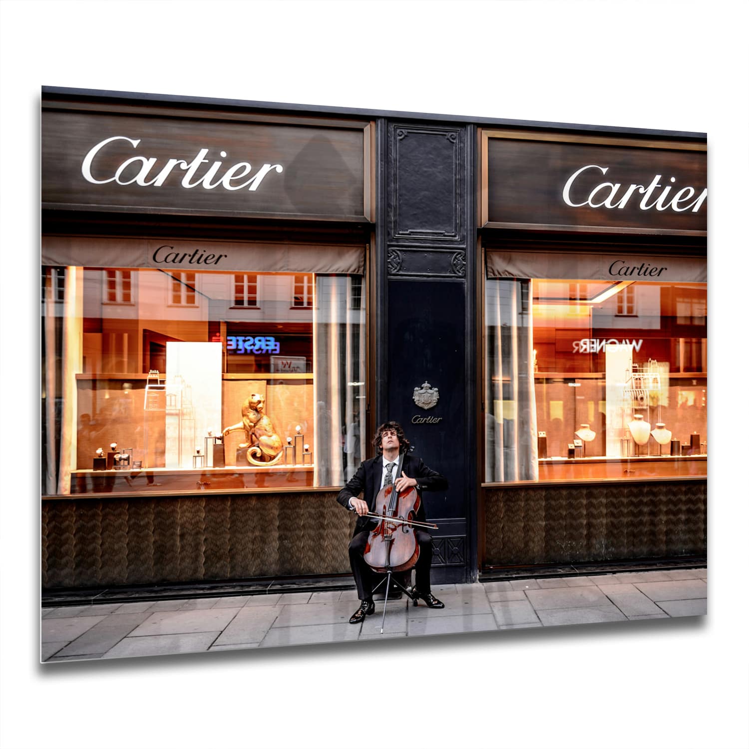 Eigen Afmeting - Spatscherm Keuken - Hittebestendig gehard glas - Cartier Winkel