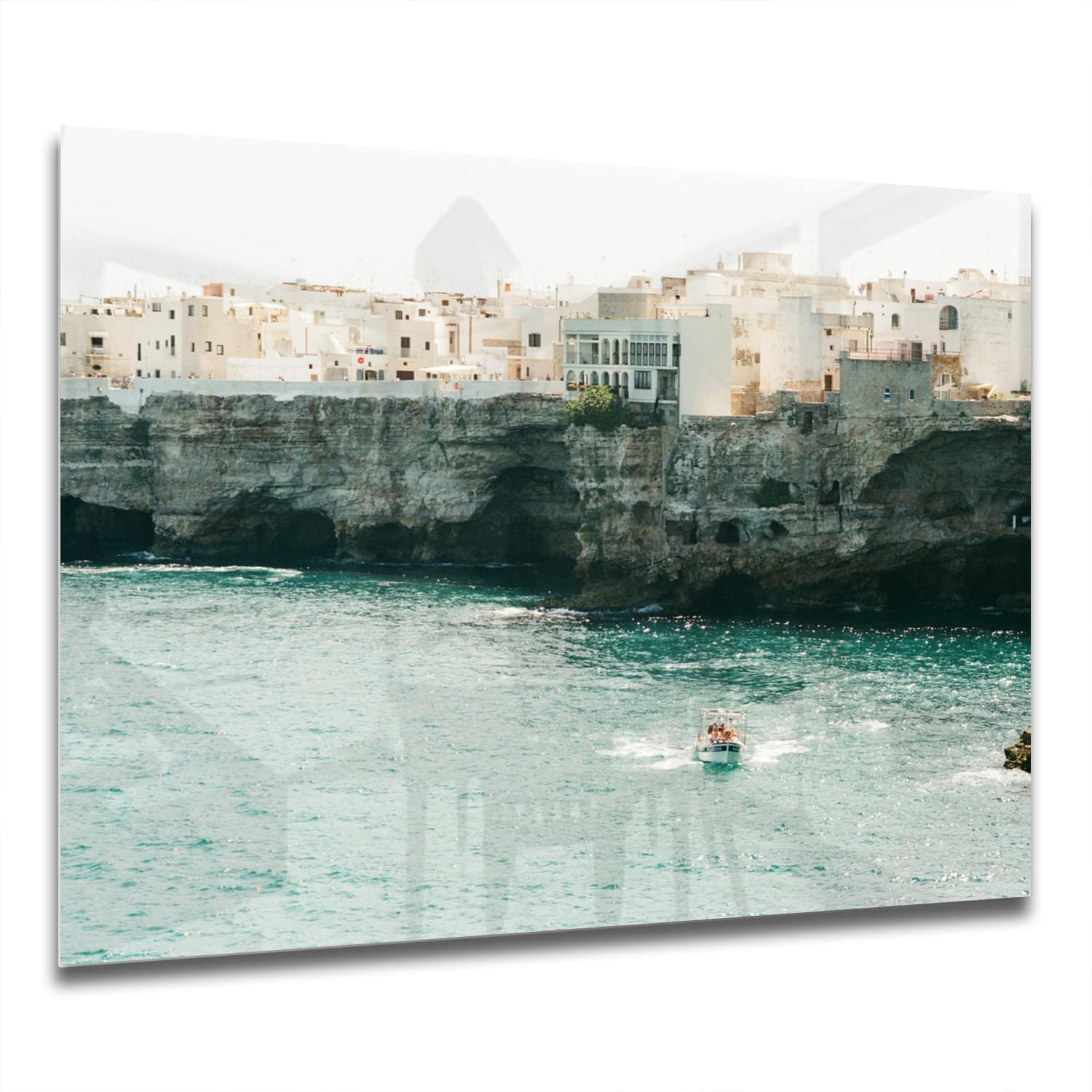 Eigen Afmeting - Spatscherm Keuken - Hittebestendig gehard glas - Puglia in ItaliÃƒ ƒ «