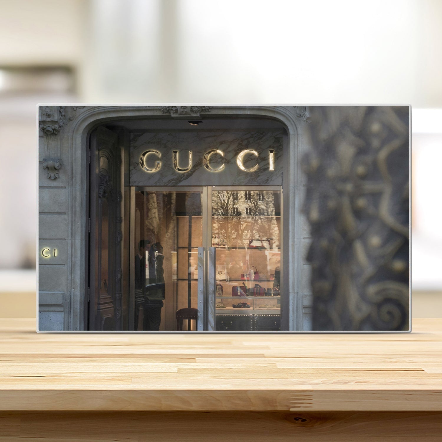 Snijplank - Gehard Glas - Gucci Winkel