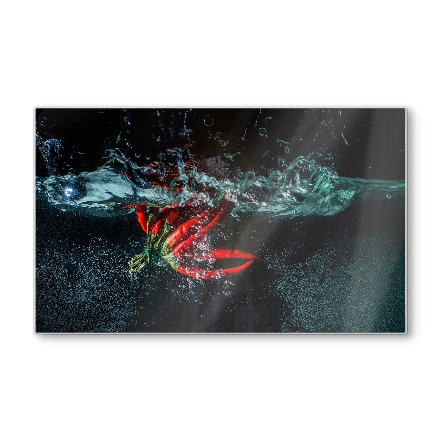 Snijplank - Gehard Glas - Peper in het water