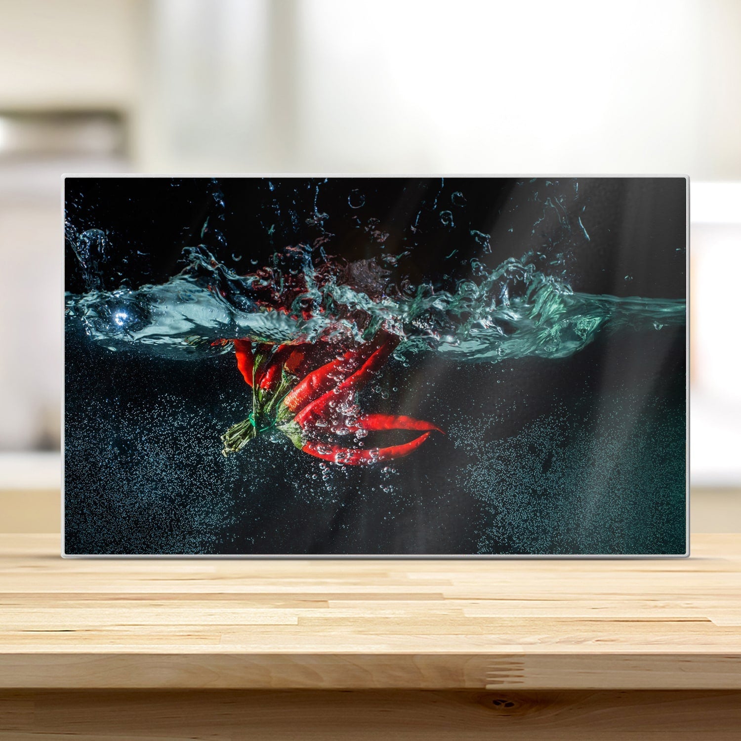 Snijplank - Gehard Glas - Peper in het water