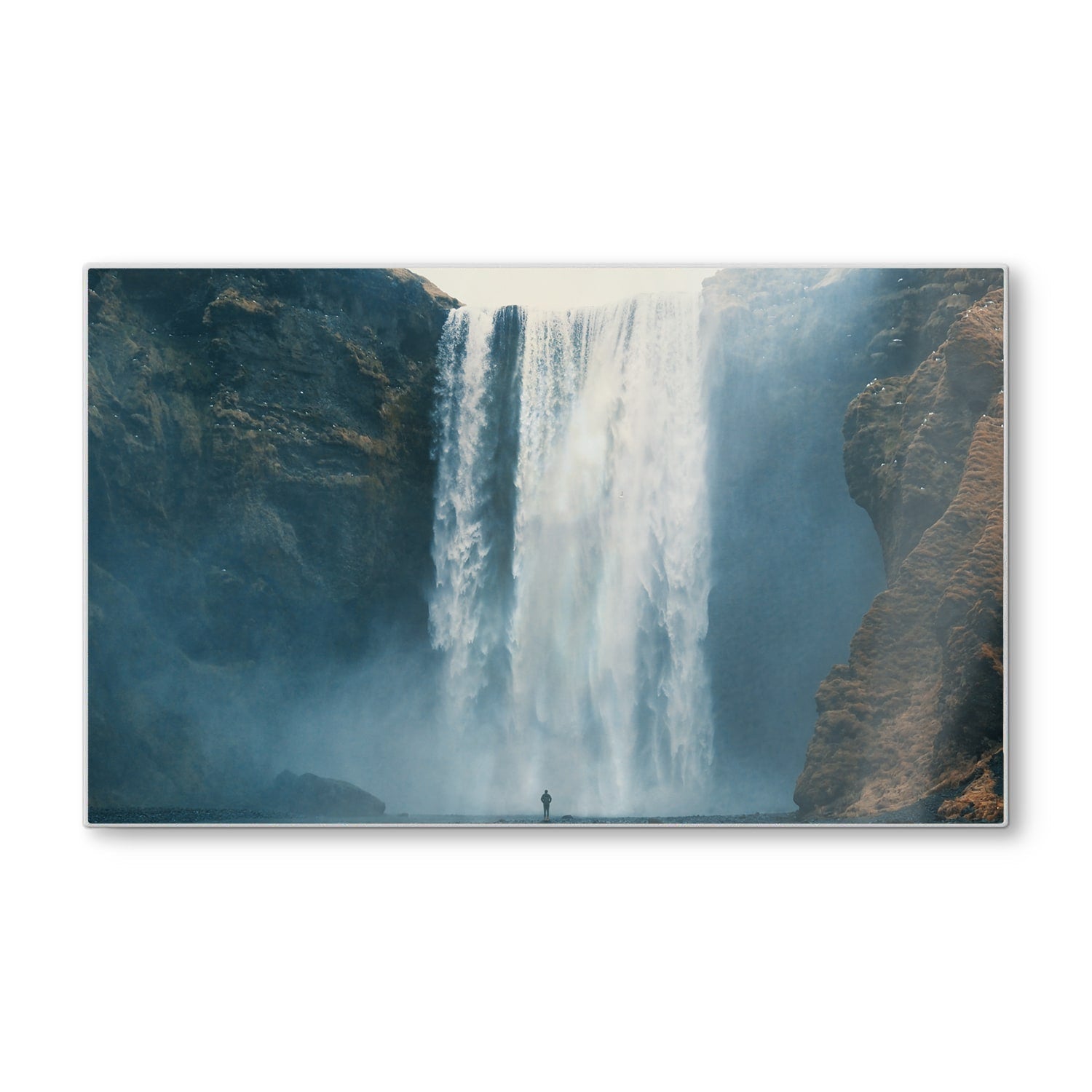 Snijplank - Gehard Glas - Waterval bij Skogafoss