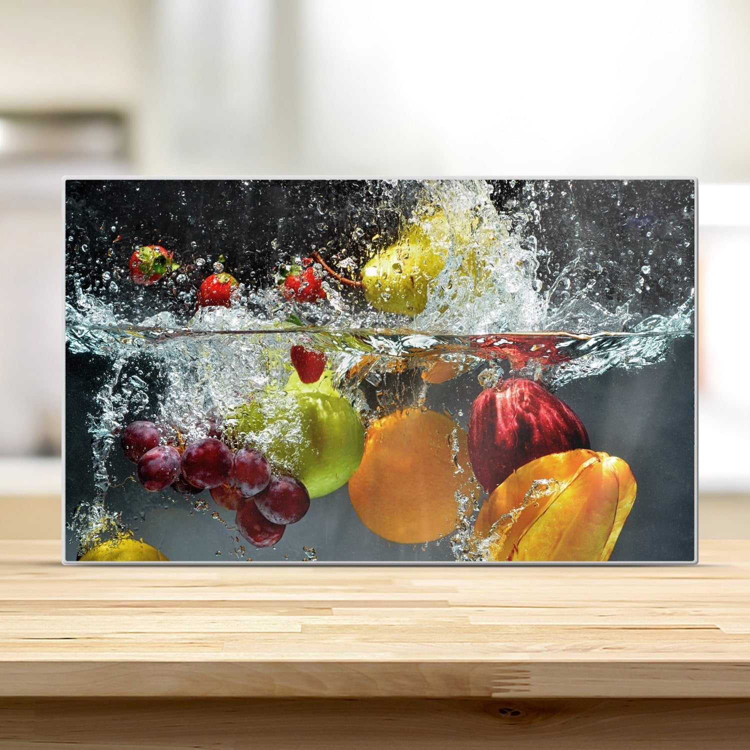 Snijplank - Gehard Glas - Fruit en groenten in het water