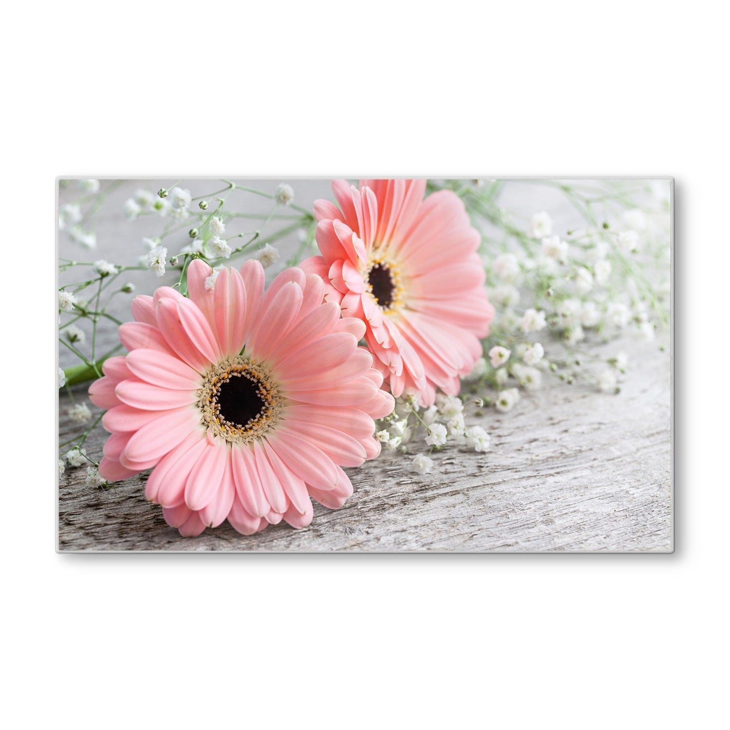 Snijplank - Gehard Glas - Roze Gerbera