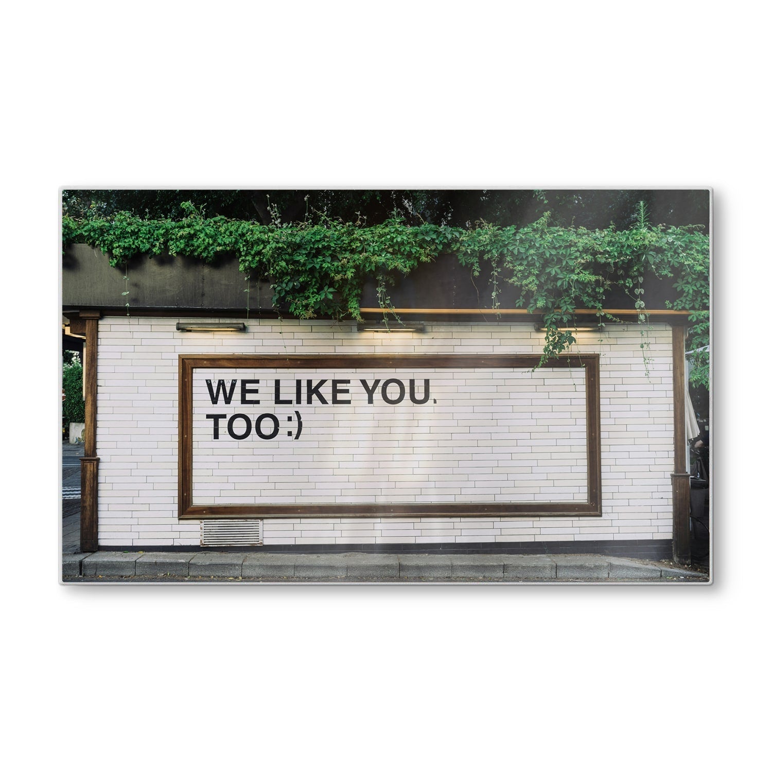 Snijplank - Gehard Glas - We Like You To