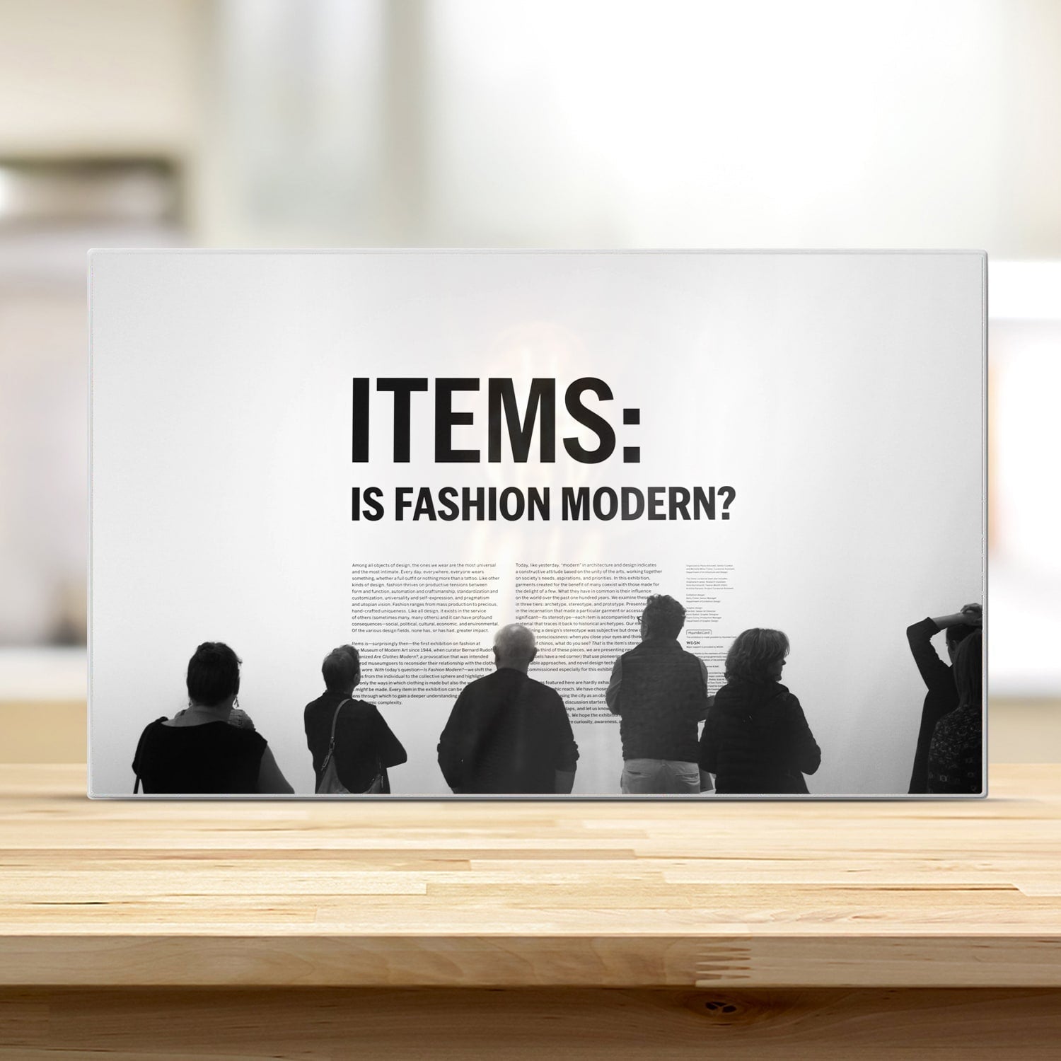 Snijplank - Gehard Glas - Is Fashion Modern?