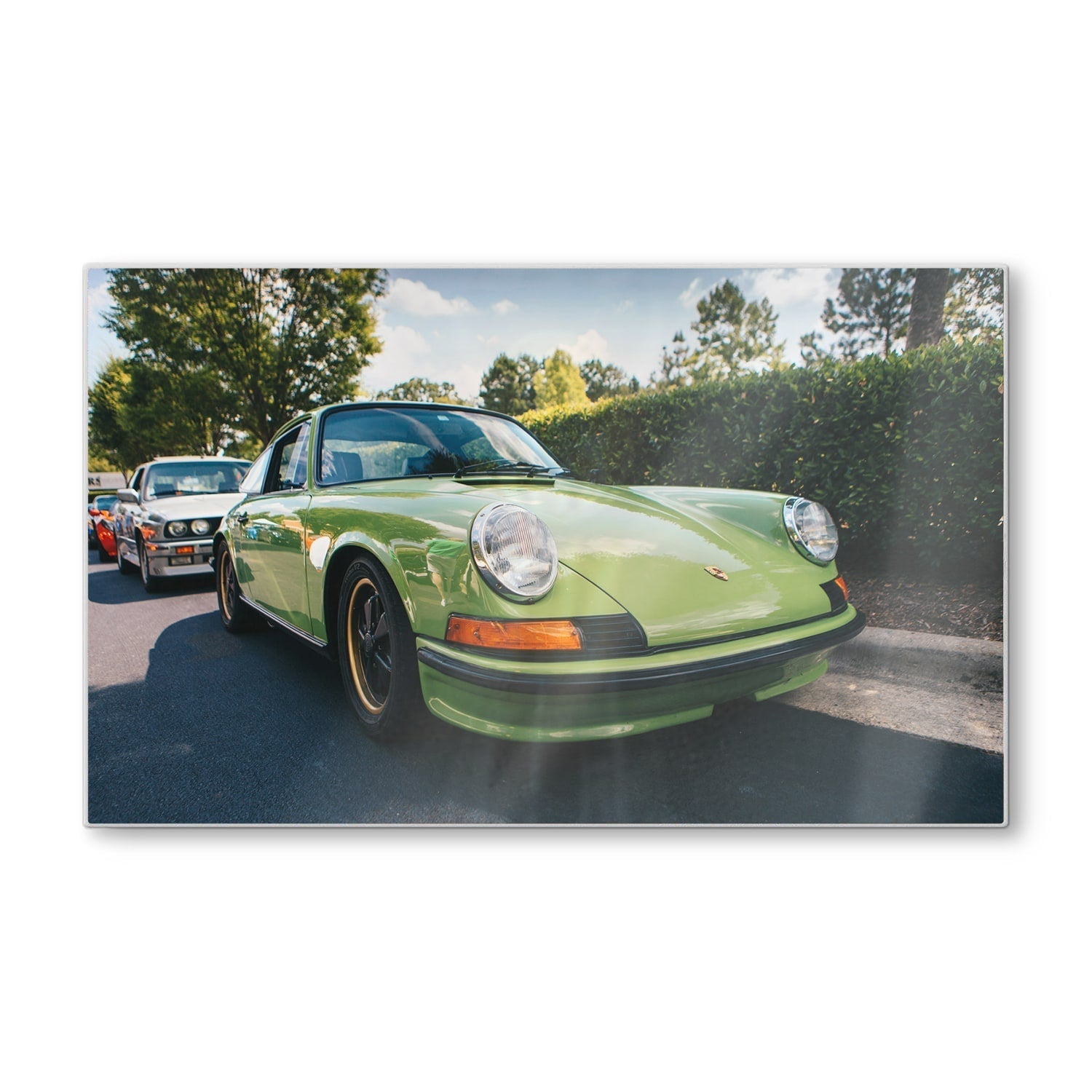 Snijplank - Gehard Glas - Porsche 911 1970 Groen