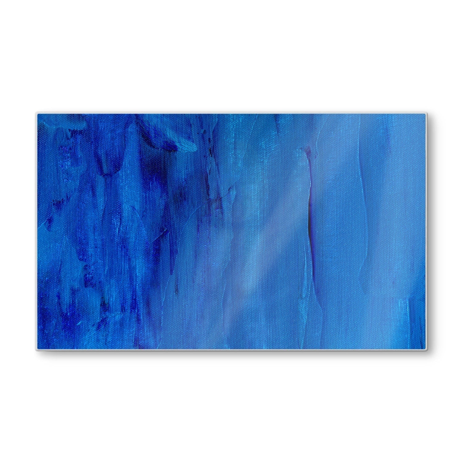 Snijplank - Gehard Glas - Blauw Abstractie