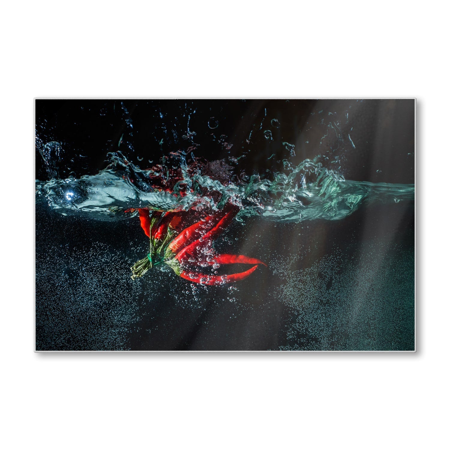 Snijplank - Gehard Glas - Peper in het water