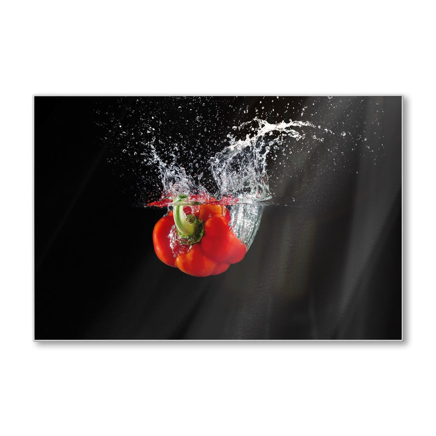 Snijplank - Gehard Glas - Paprika in het water