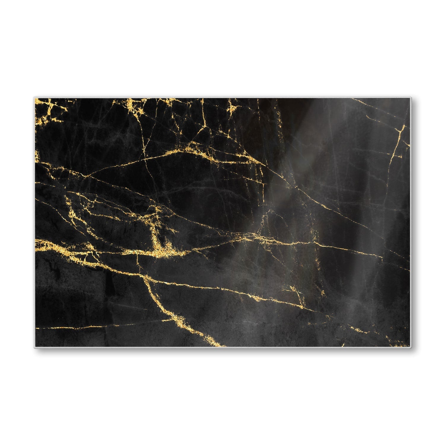 Snijplank - Gehard Glas - Black-Gold Marmer