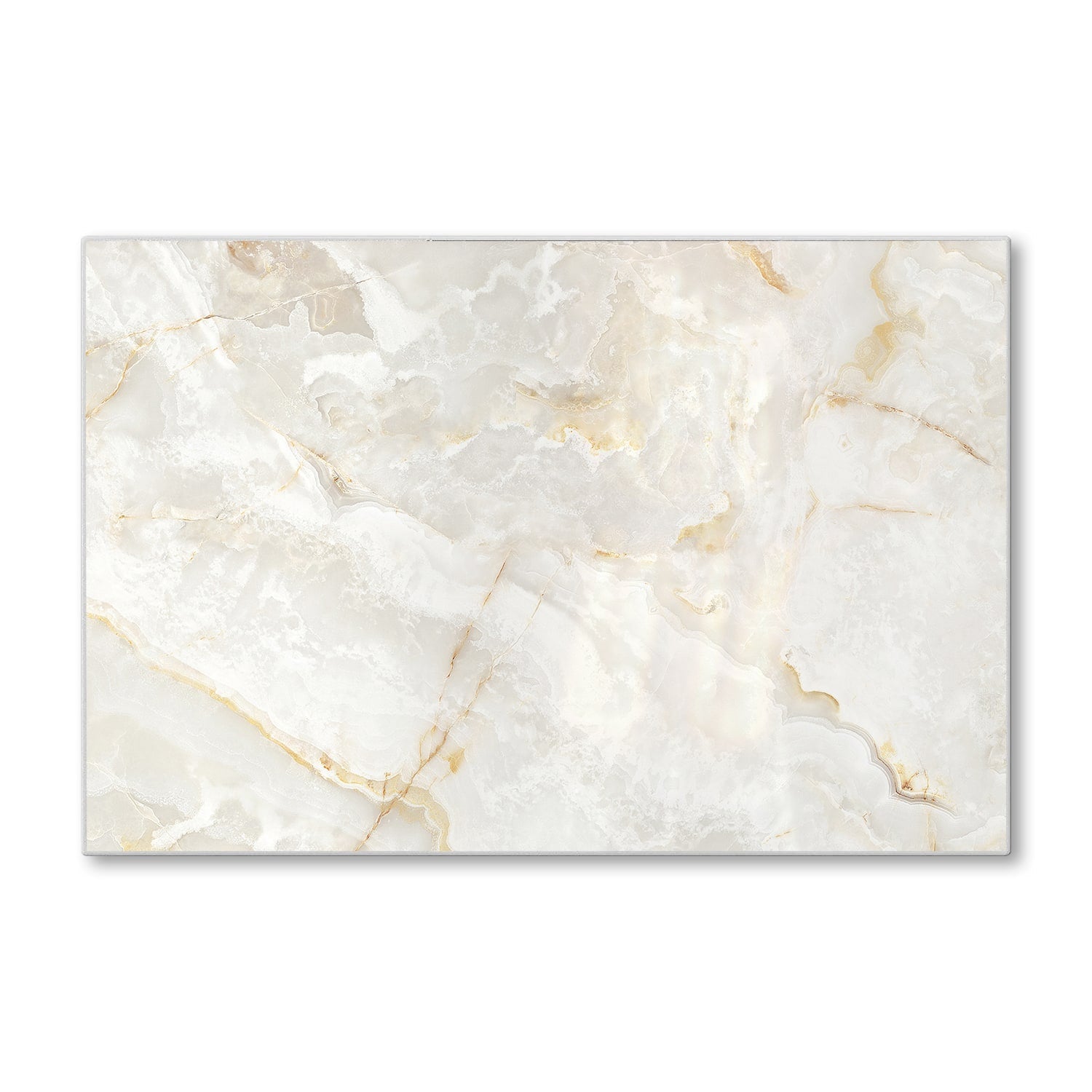 Snijplank - Gehard Glas - Wit Goud Marmer