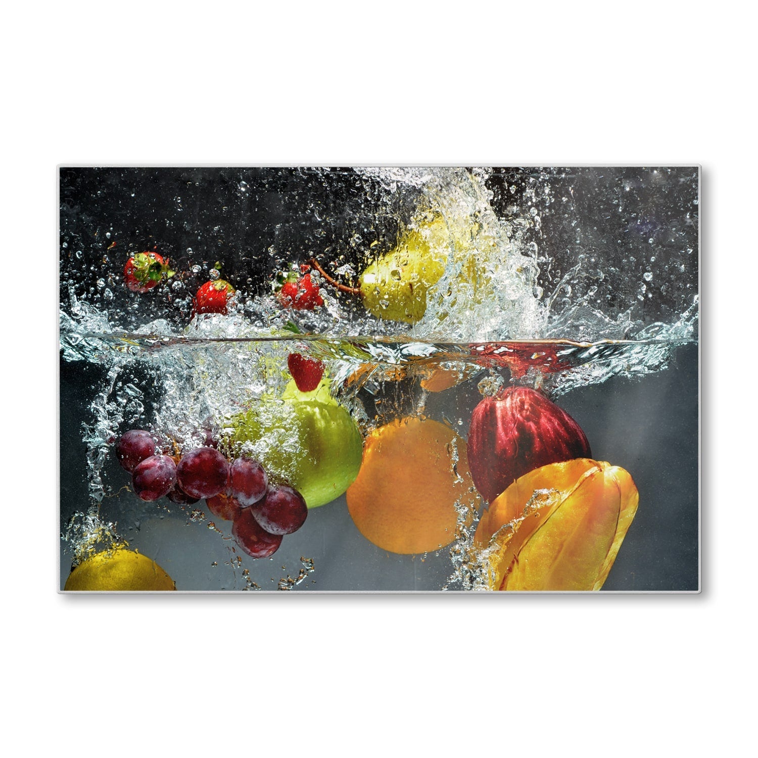 Snijplank - Gehard Glas - Fruit en groenten in het water