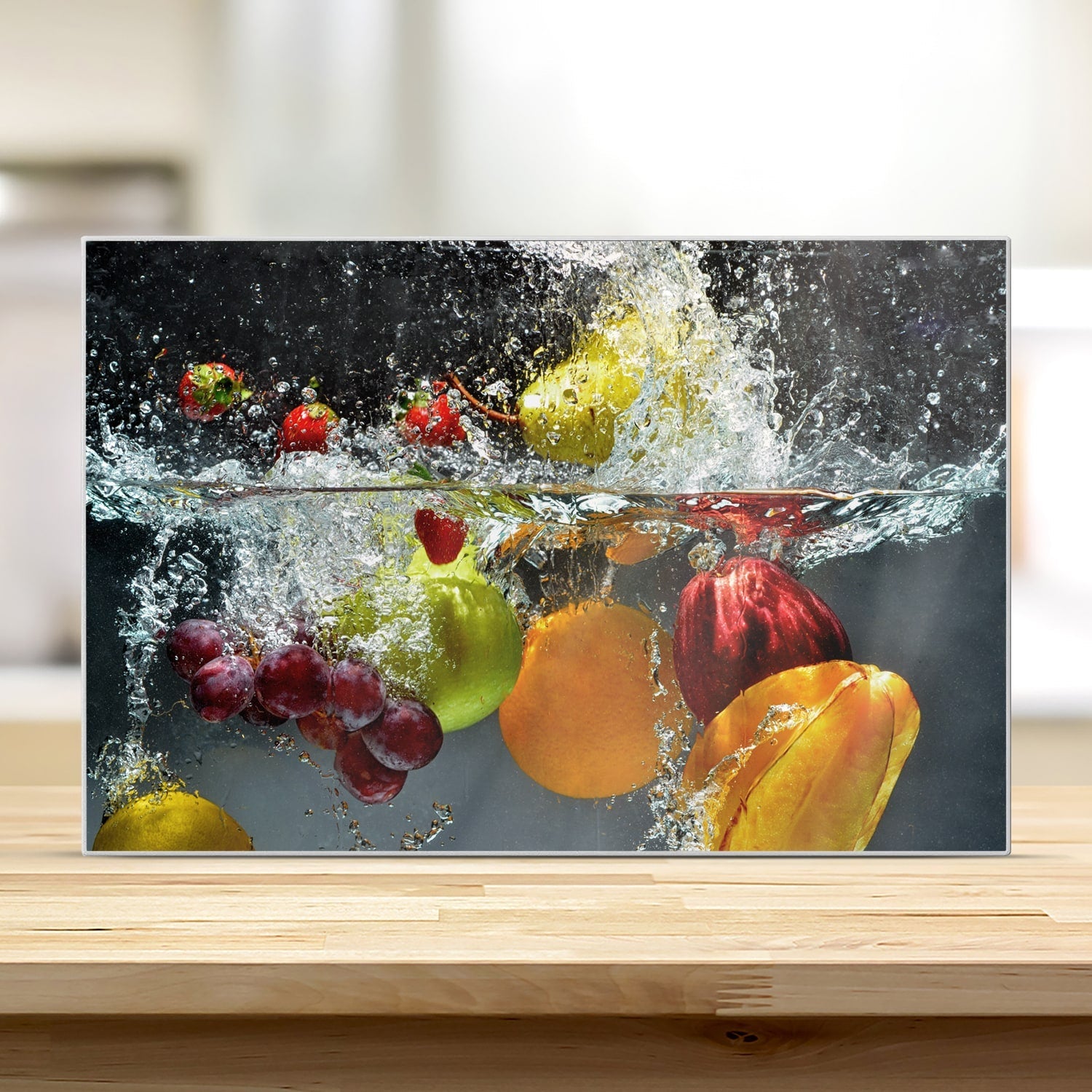 Snijplank - Gehard Glas - Fruit en groenten in het water