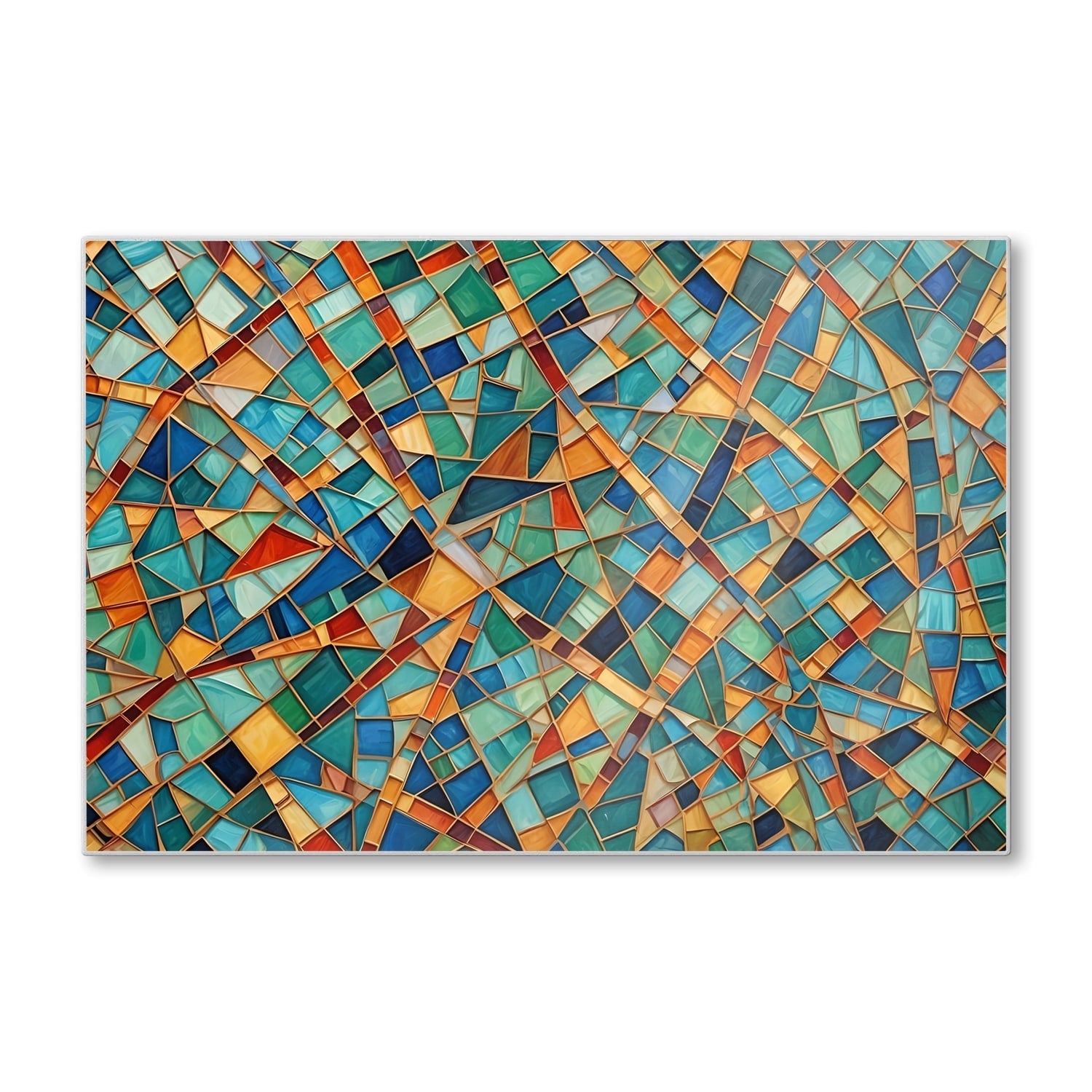 Snijplank - Gehard Glas - MozaÃ¯ek Textuur