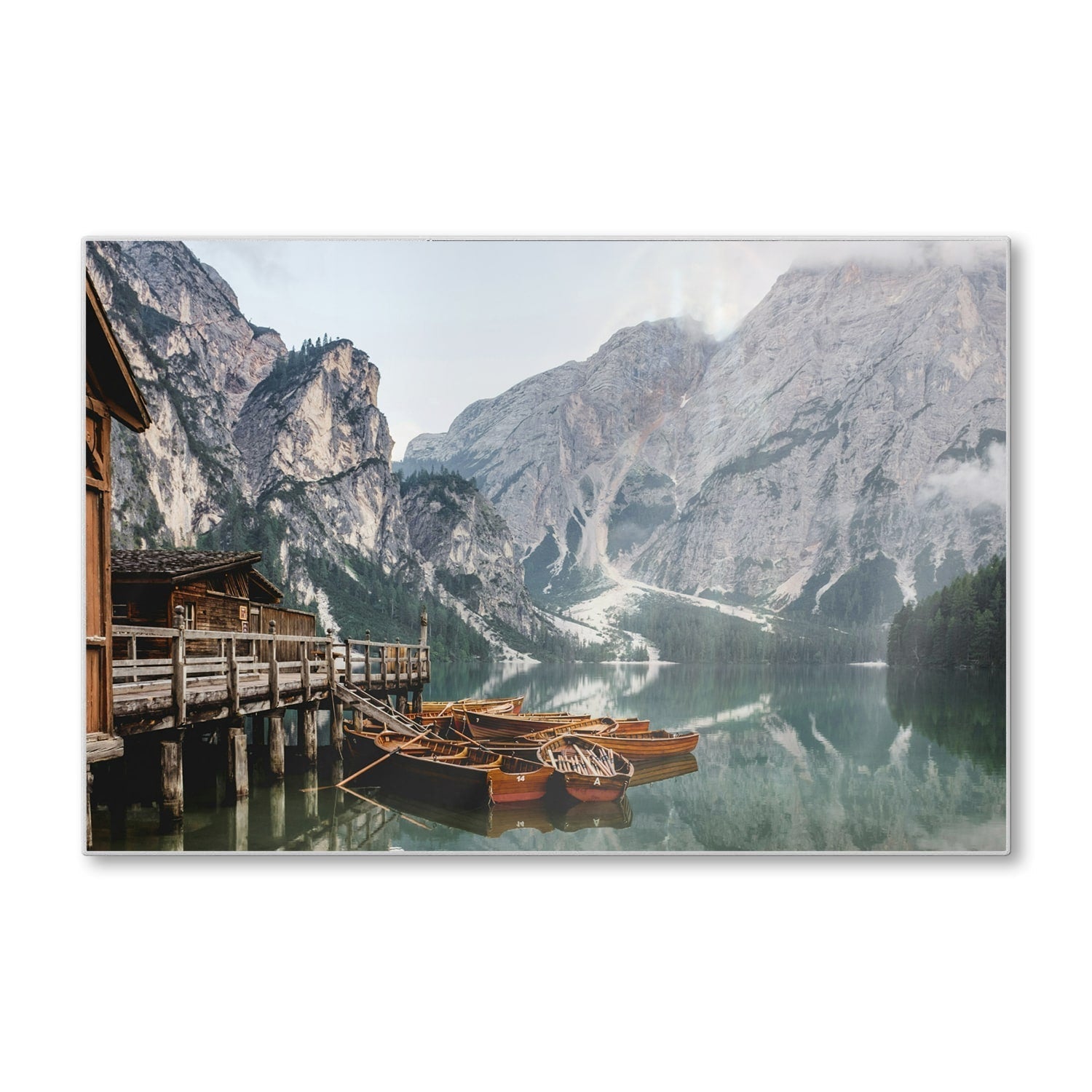 Snijplank - Gehard Glas - Pragser Wildsee