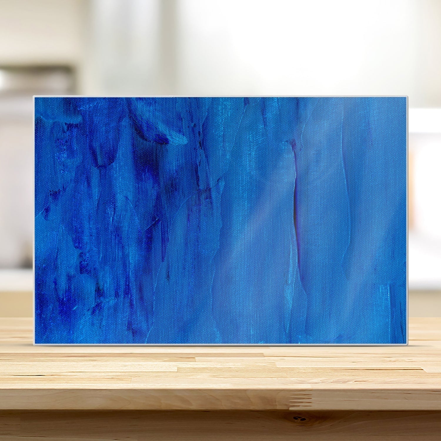 Snijplank - Gehard Glas - Blauw Abstractie