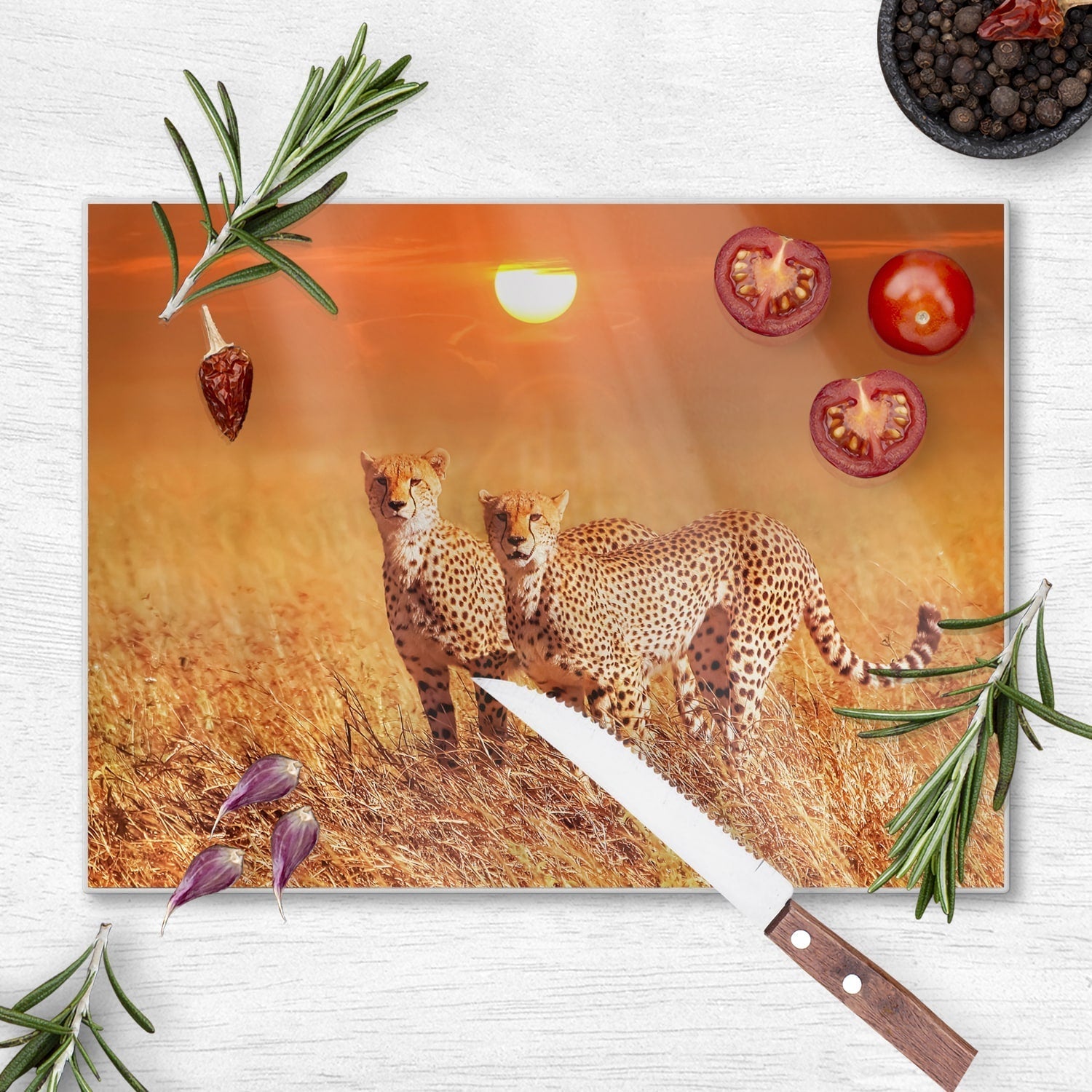 Snijplank - Gehard Glas - Twee Cheetahs