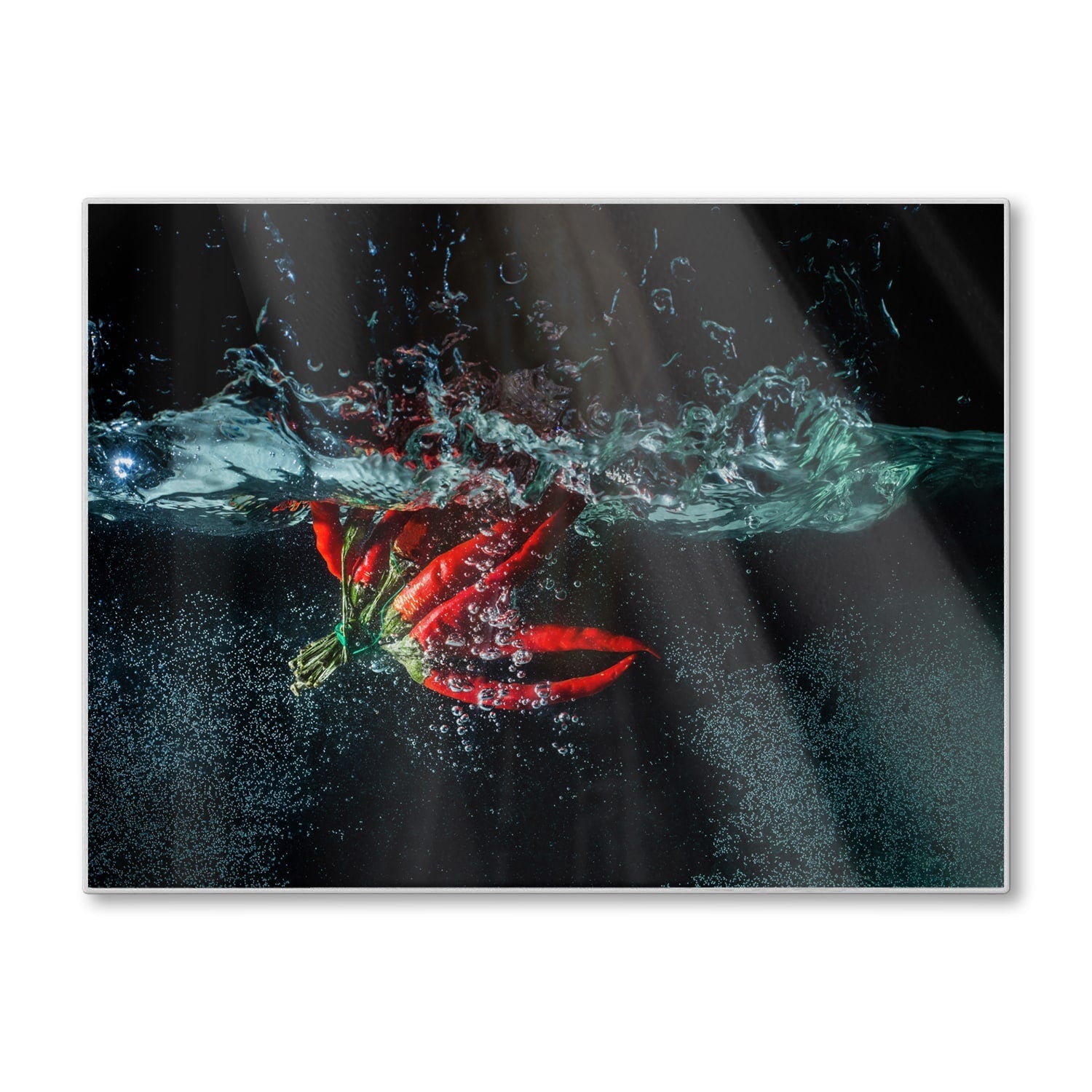 Snijplank - Gehard Glas - Peper in het water