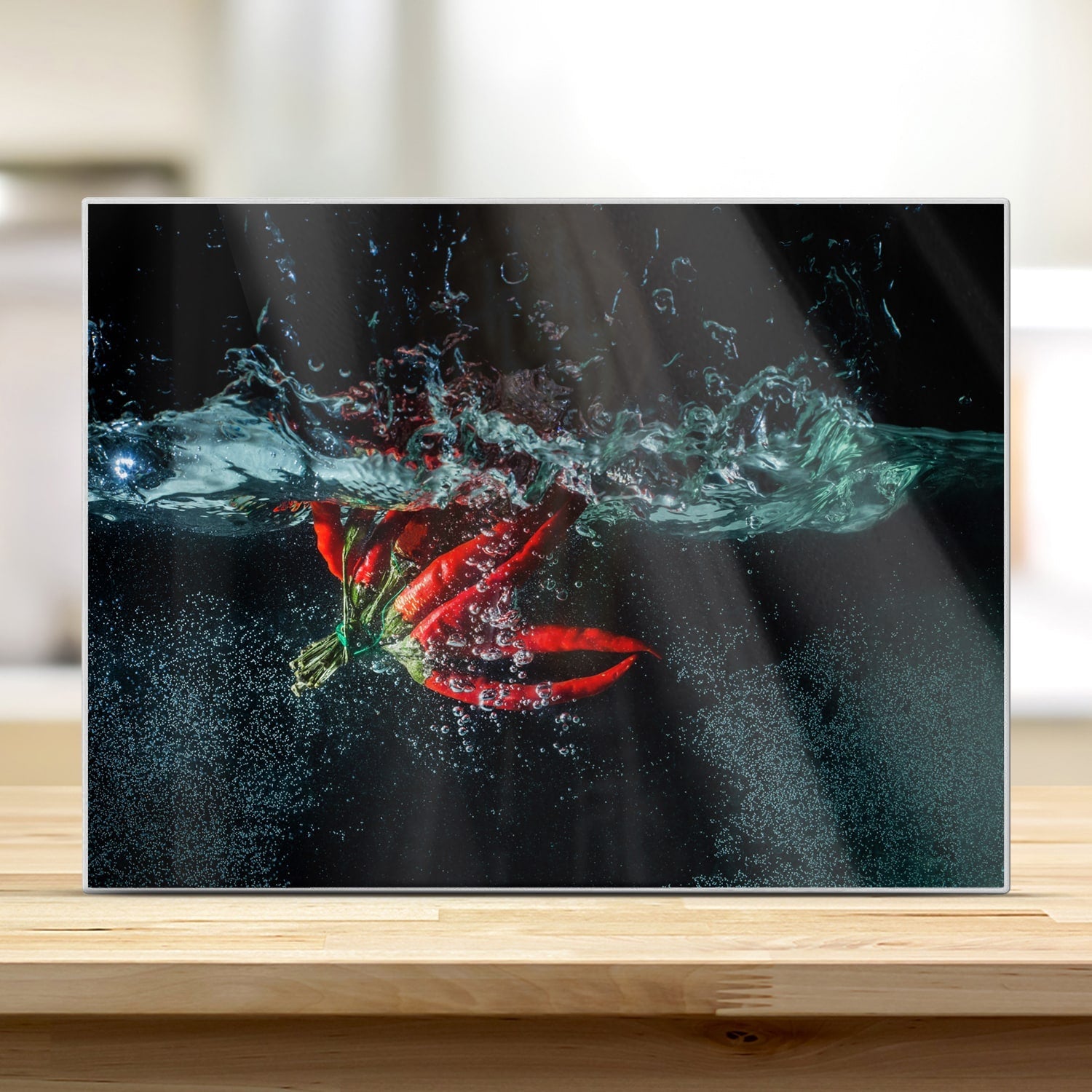 Snijplank - Gehard Glas - Peper in het water
