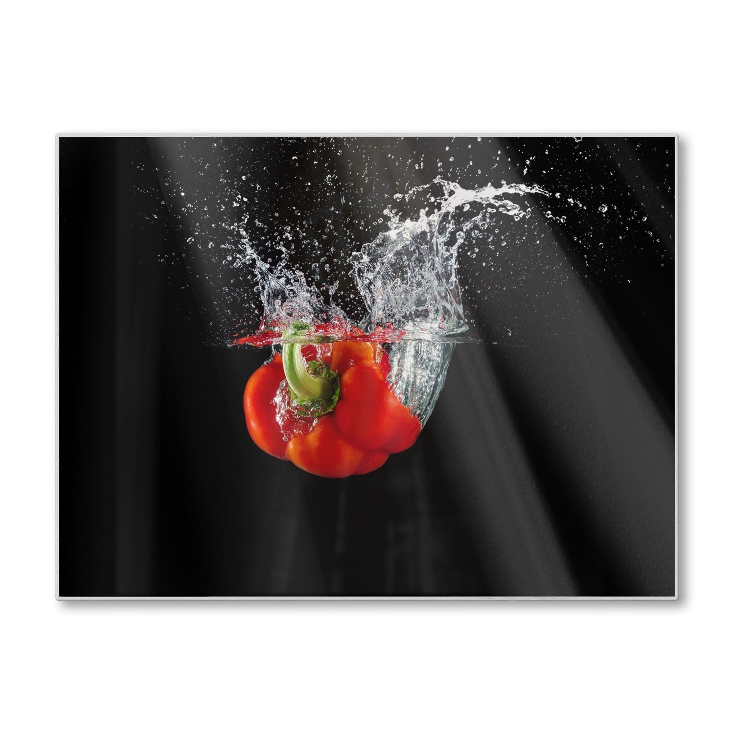 Snijplank - Gehard Glas - Paprika in het water