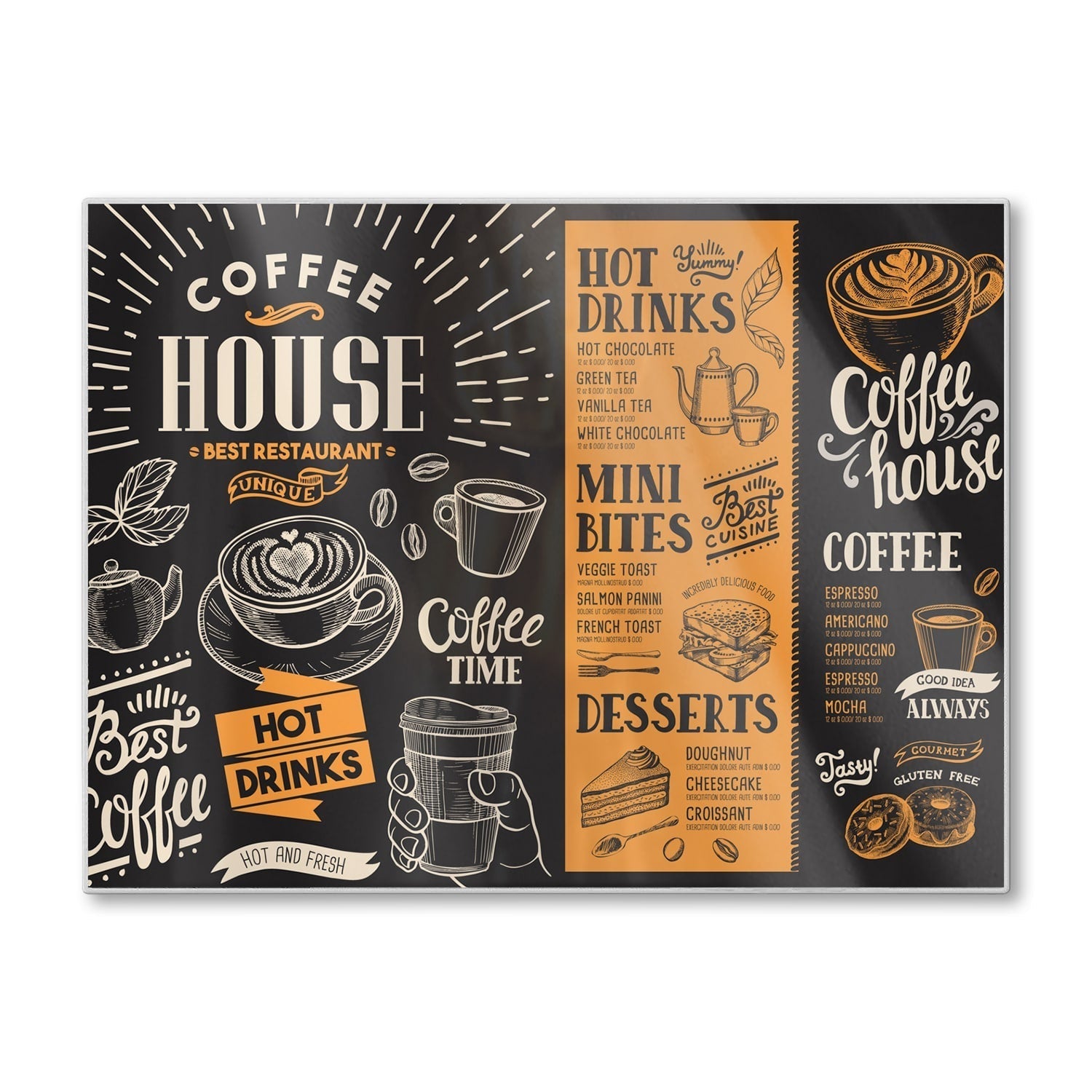 Snijplank - Gehard Glas - Coffee Flyer