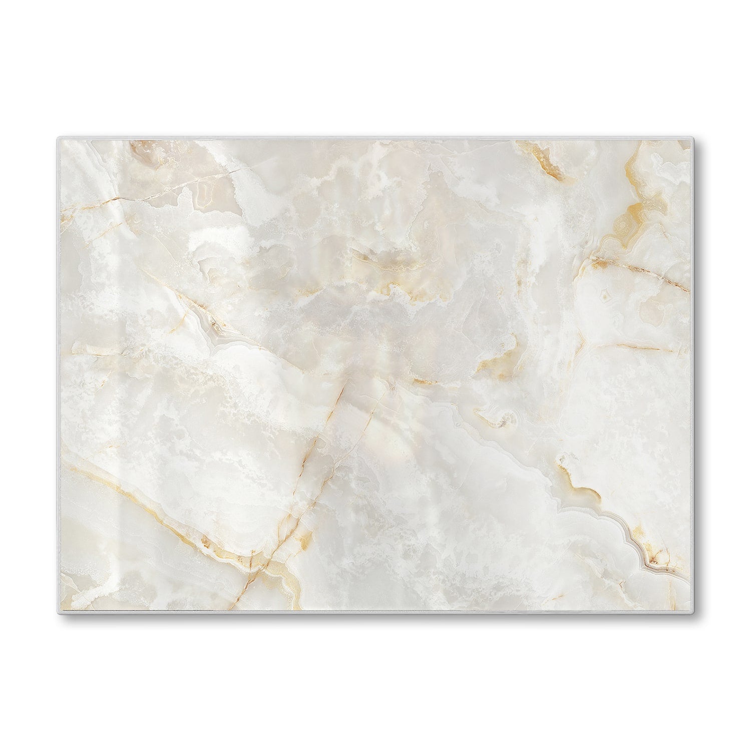 Snijplank - Gehard Glas - Wit Goud Marmer