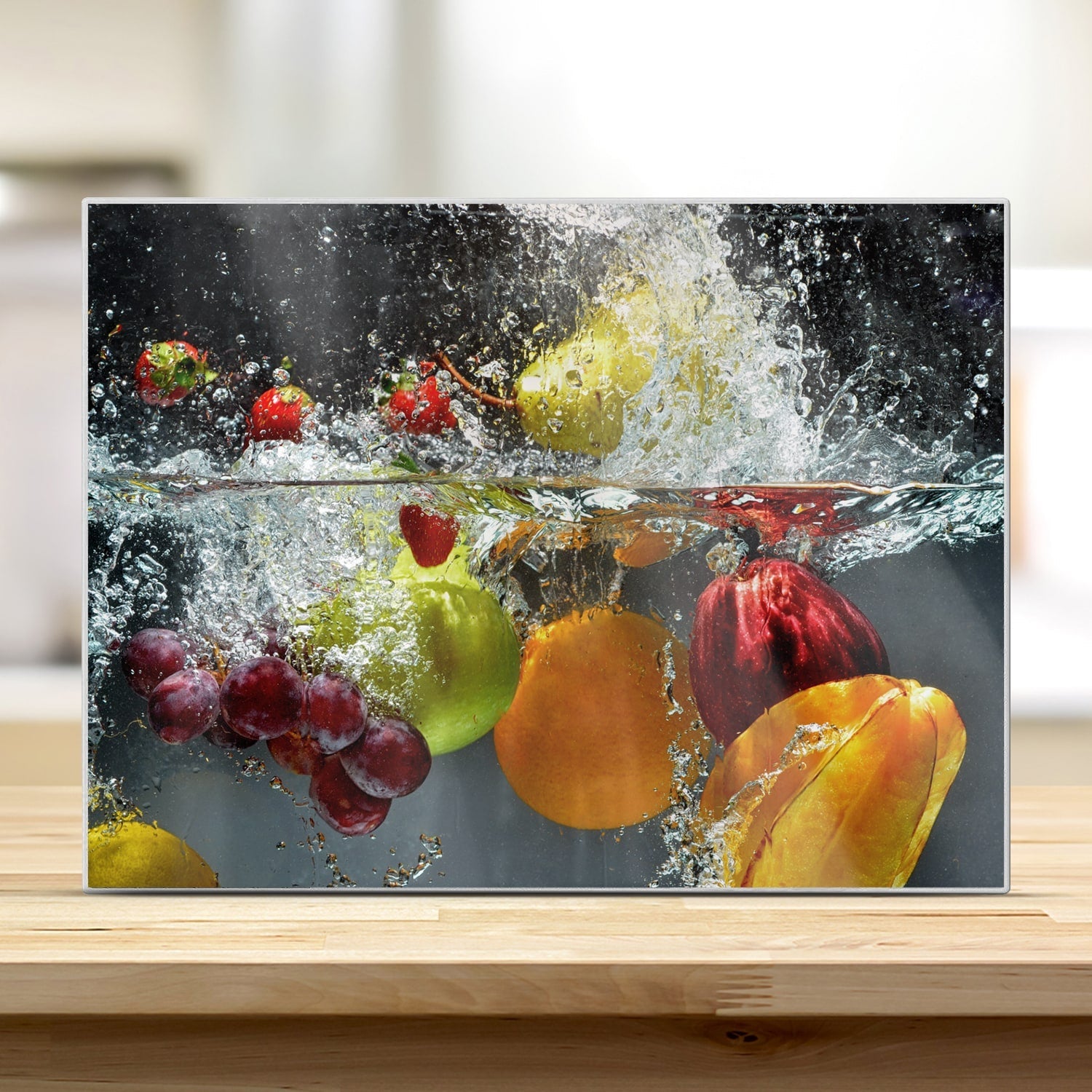 Snijplank - Gehard Glas - Fruit en groenten in het water