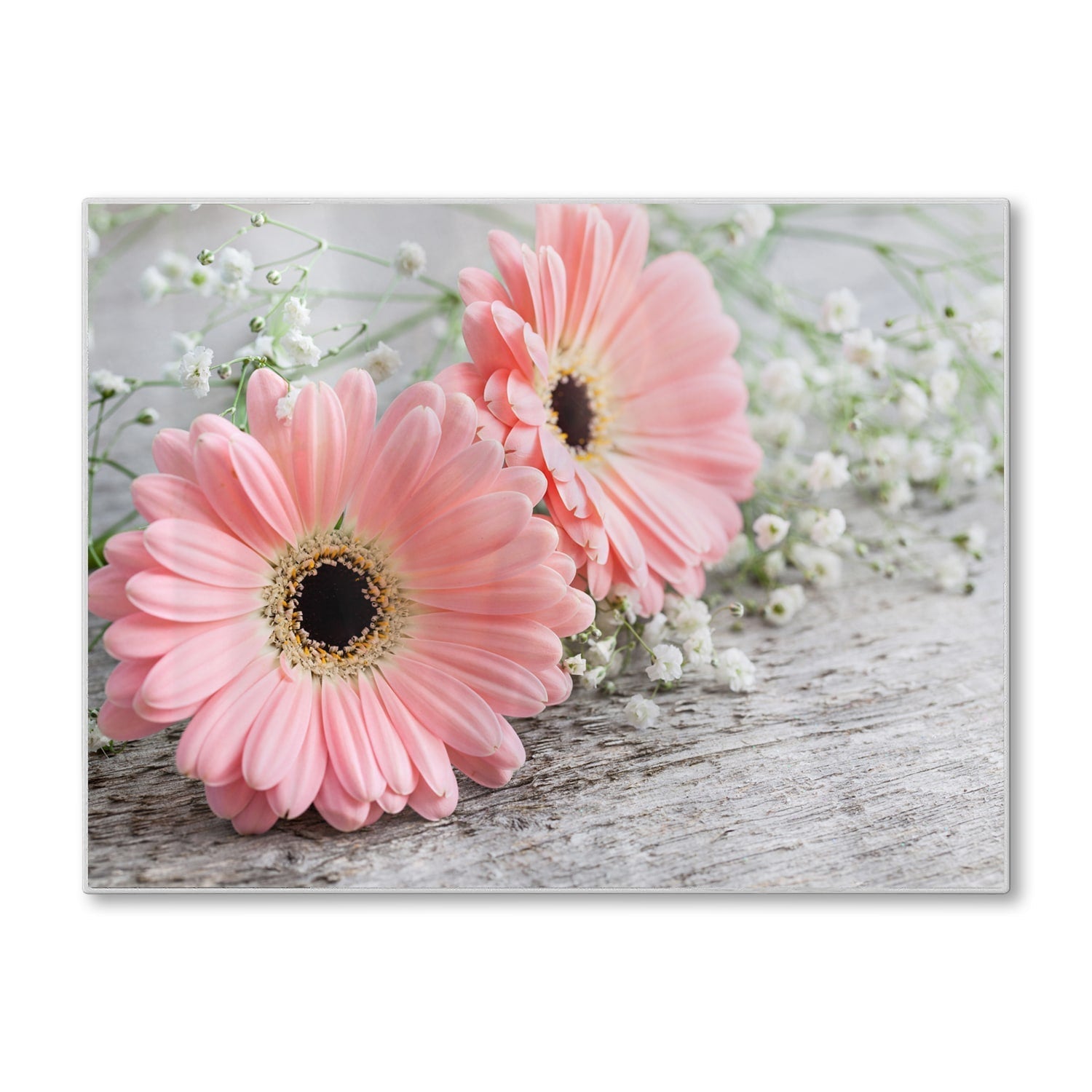 Snijplank - Gehard Glas - Roze Gerbera