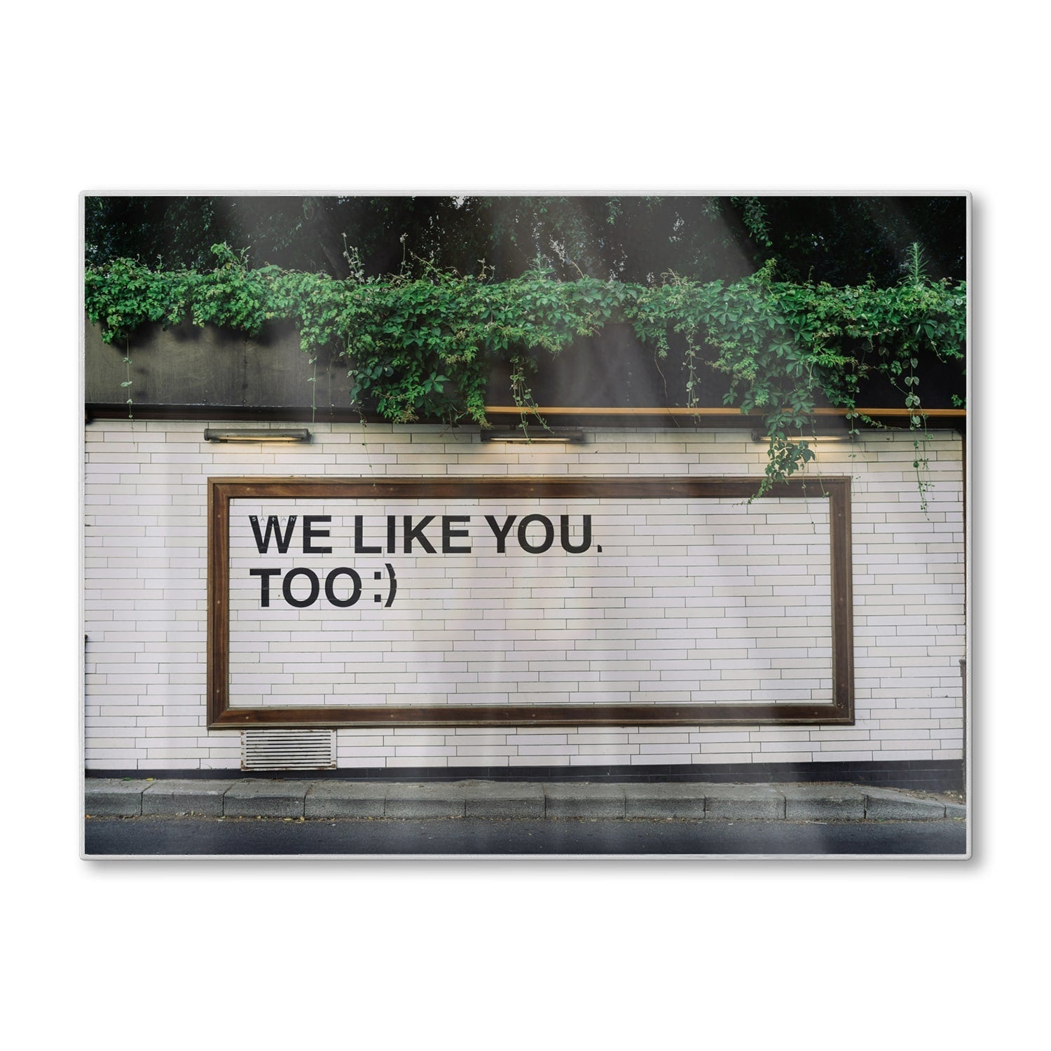 Snijplank - Gehard Glas - We Like You To