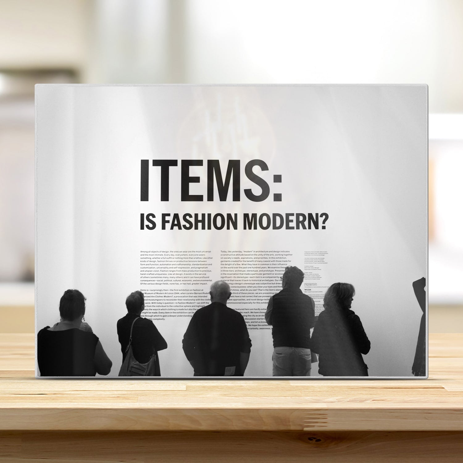 Snijplank - Gehard Glas - Is Fashion Modern?