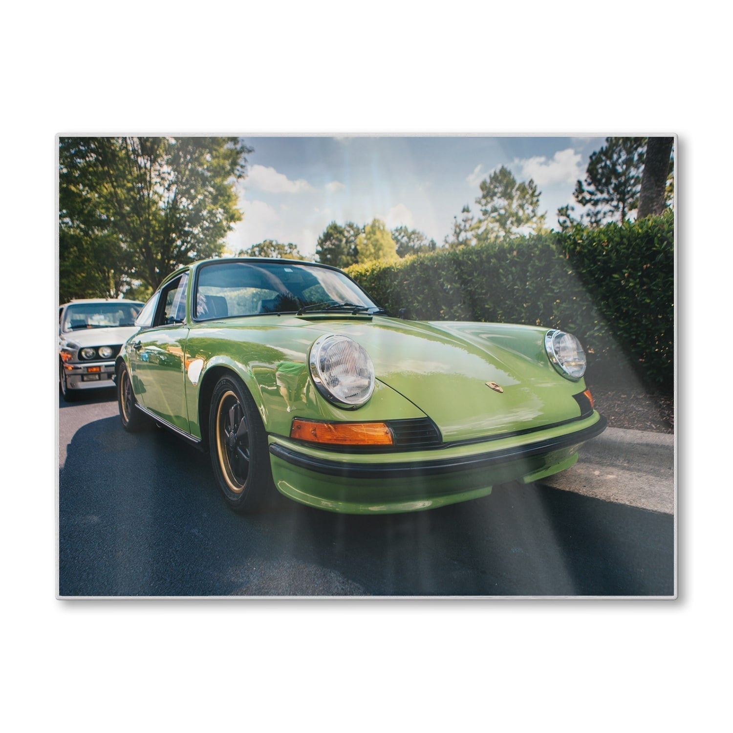 Snijplank - Gehard Glas - Porsche 911 1970 Groen