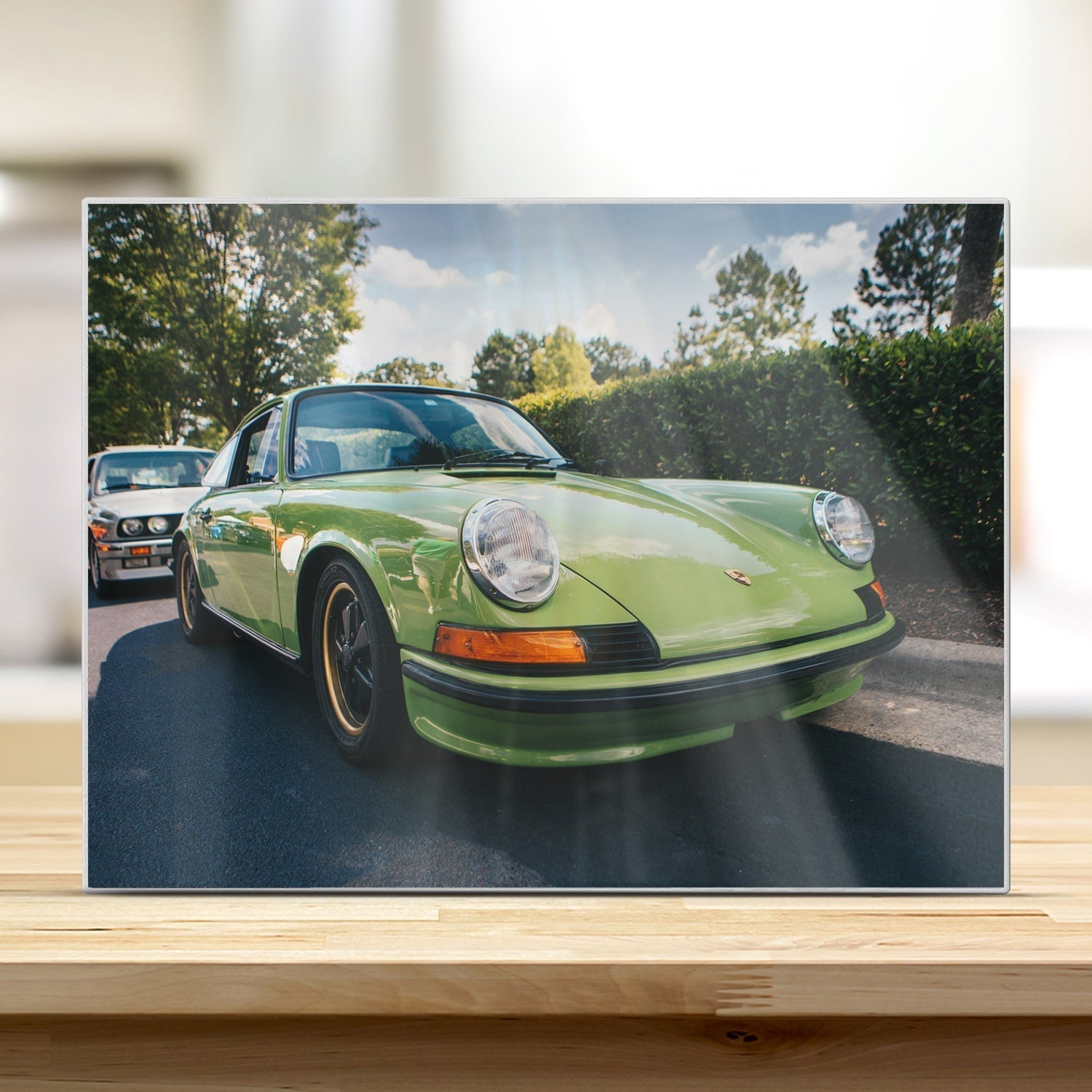 Snijplank - Gehard Glas - Porsche 911 1970 Groen