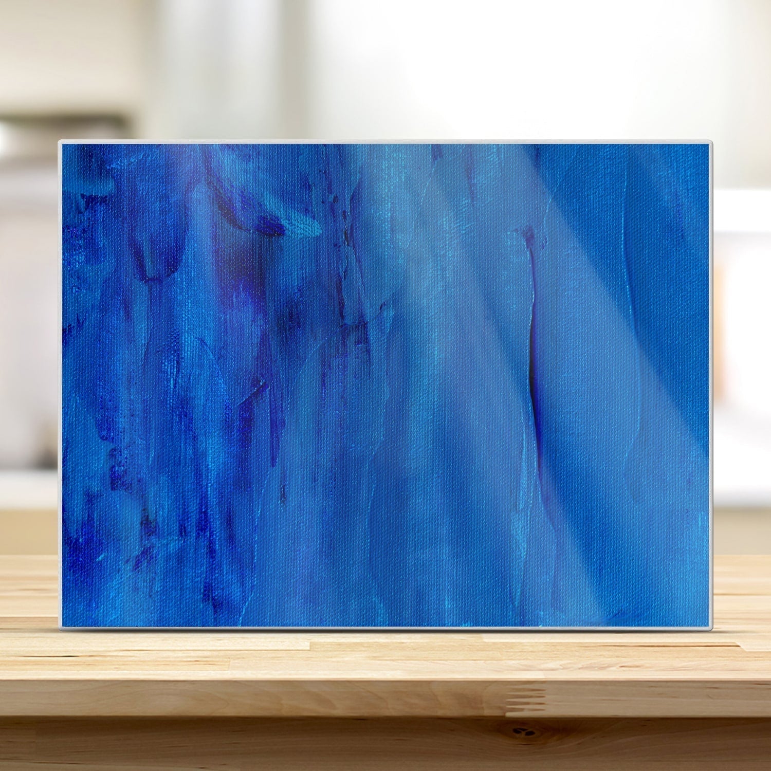 Snijplank - Gehard Glas - Blauw Abstractie