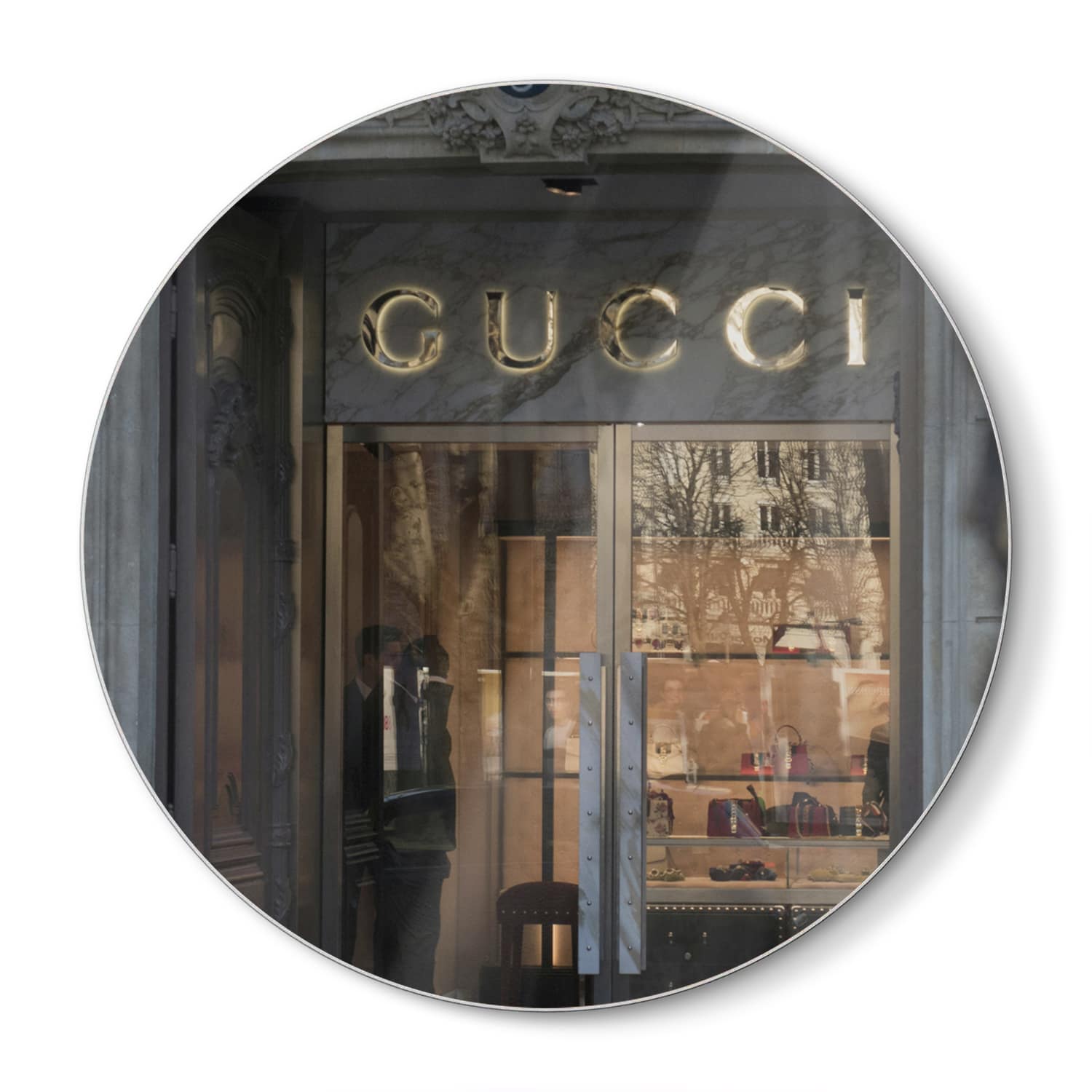 Snijplank Rond - Gehard Glas - Gucci Winkel