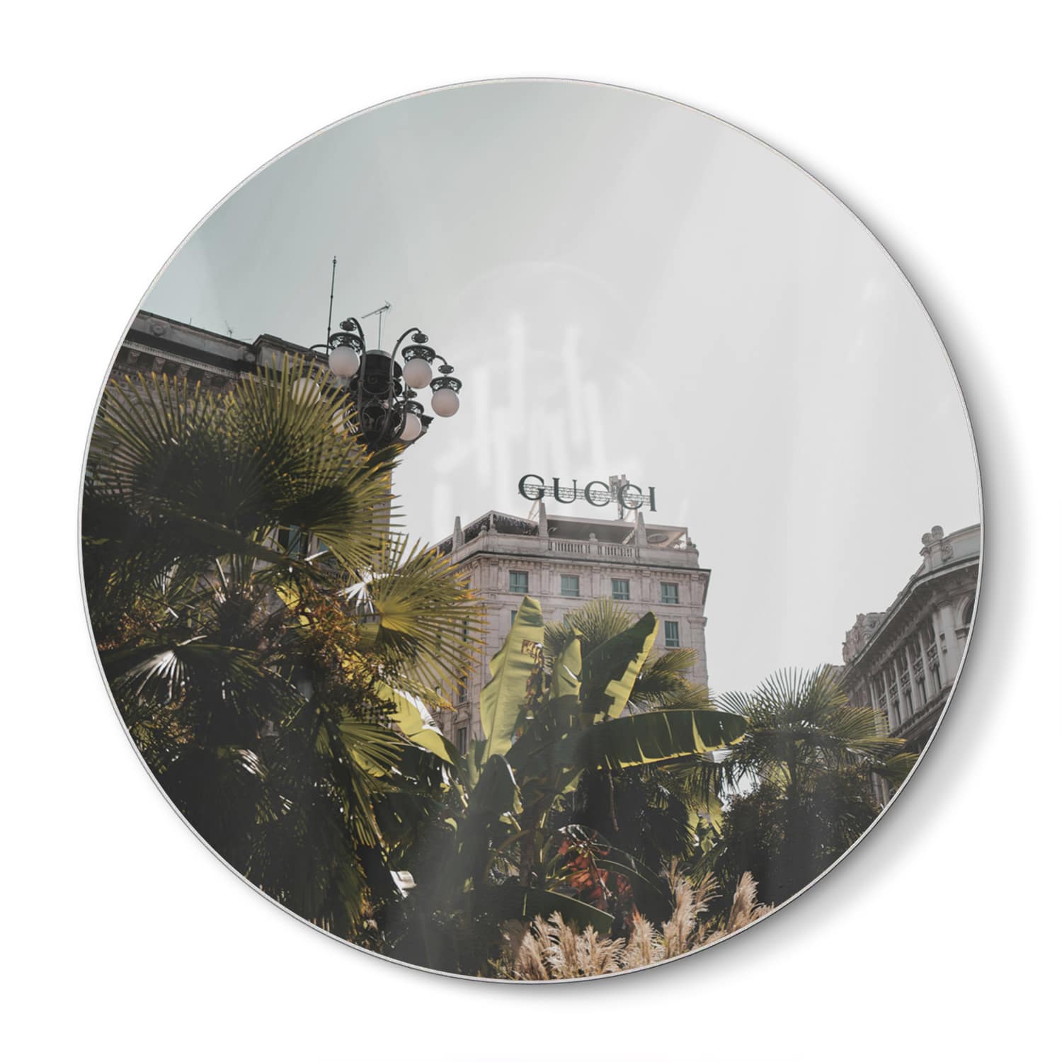 Snijplank Rond - Gehard Glas - Gucci Gebouw