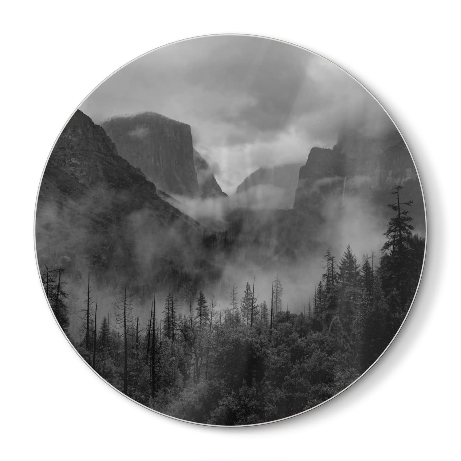 Snijplank Rond - Gehard Glas - Yosemite National Park