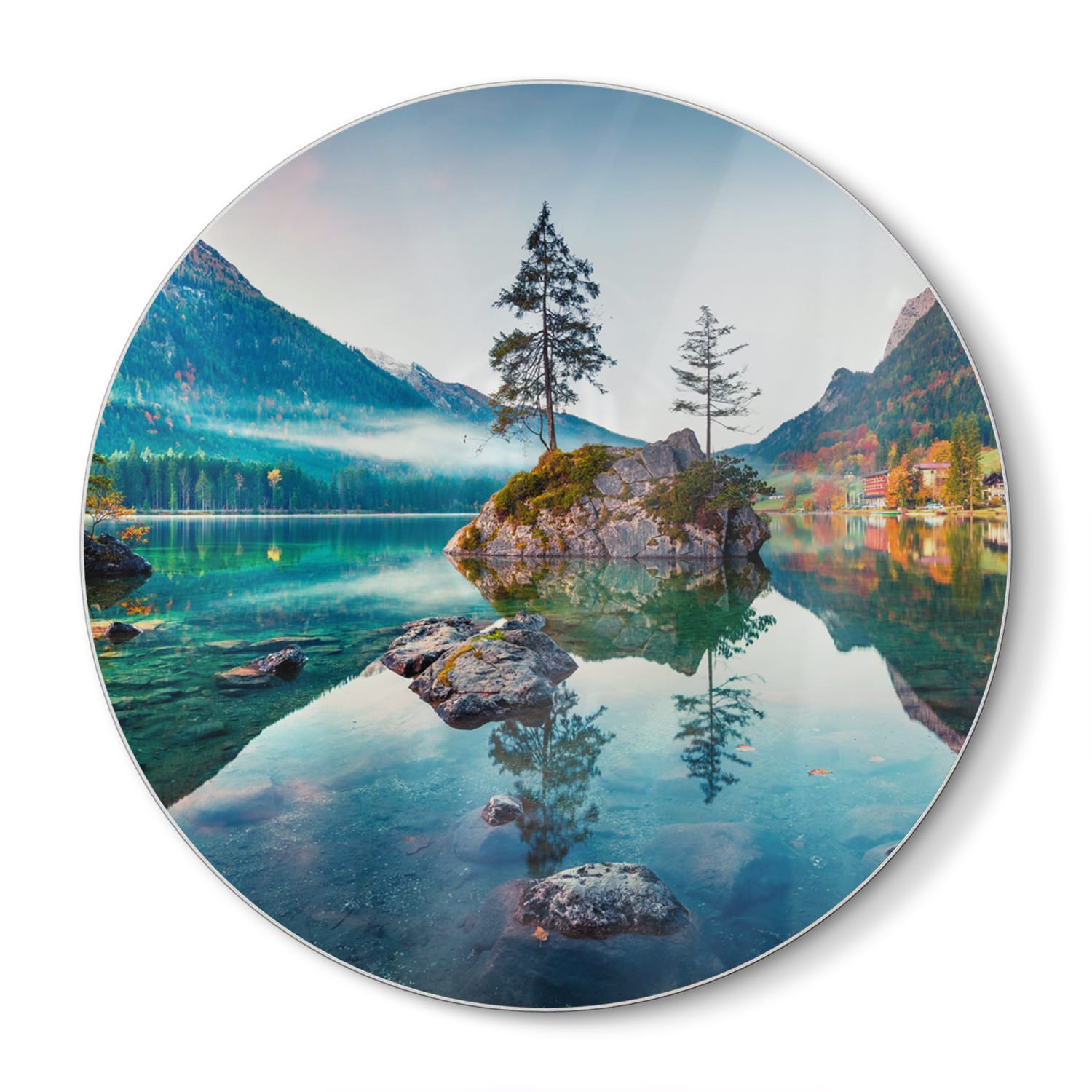 Snijplank Rond - Gehard Glas - Hintersee