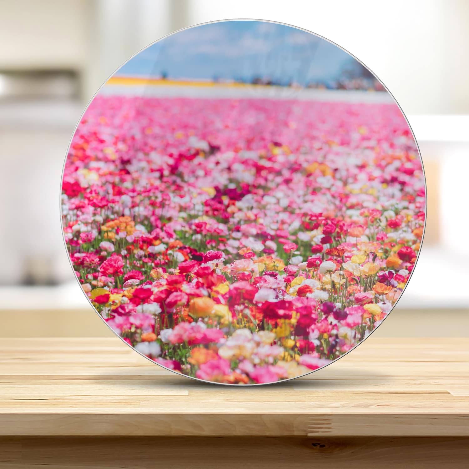 Snijplank Rond - Gehard Glas - Zee van Bloemen