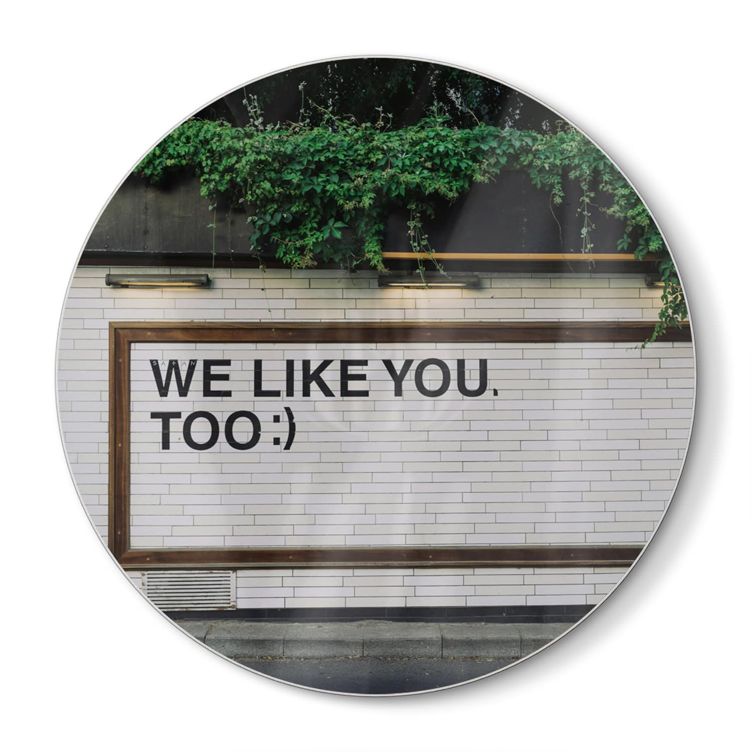 Snijplank Rond - Gehard Glas - We Like You To